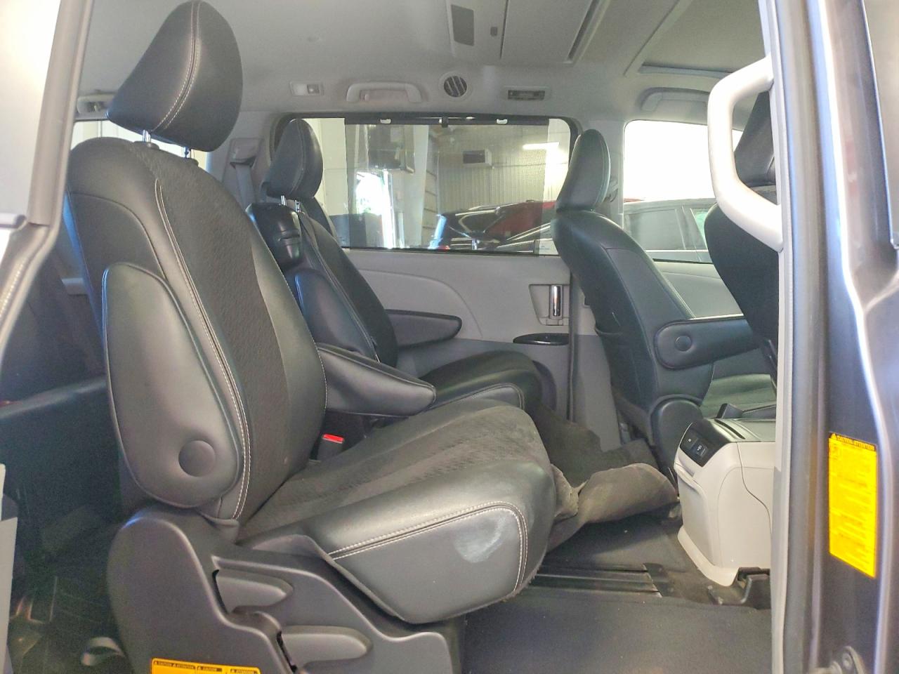 2014 Toyota Sienna Sport Gray vin: 5TDXK3DC9ES466674