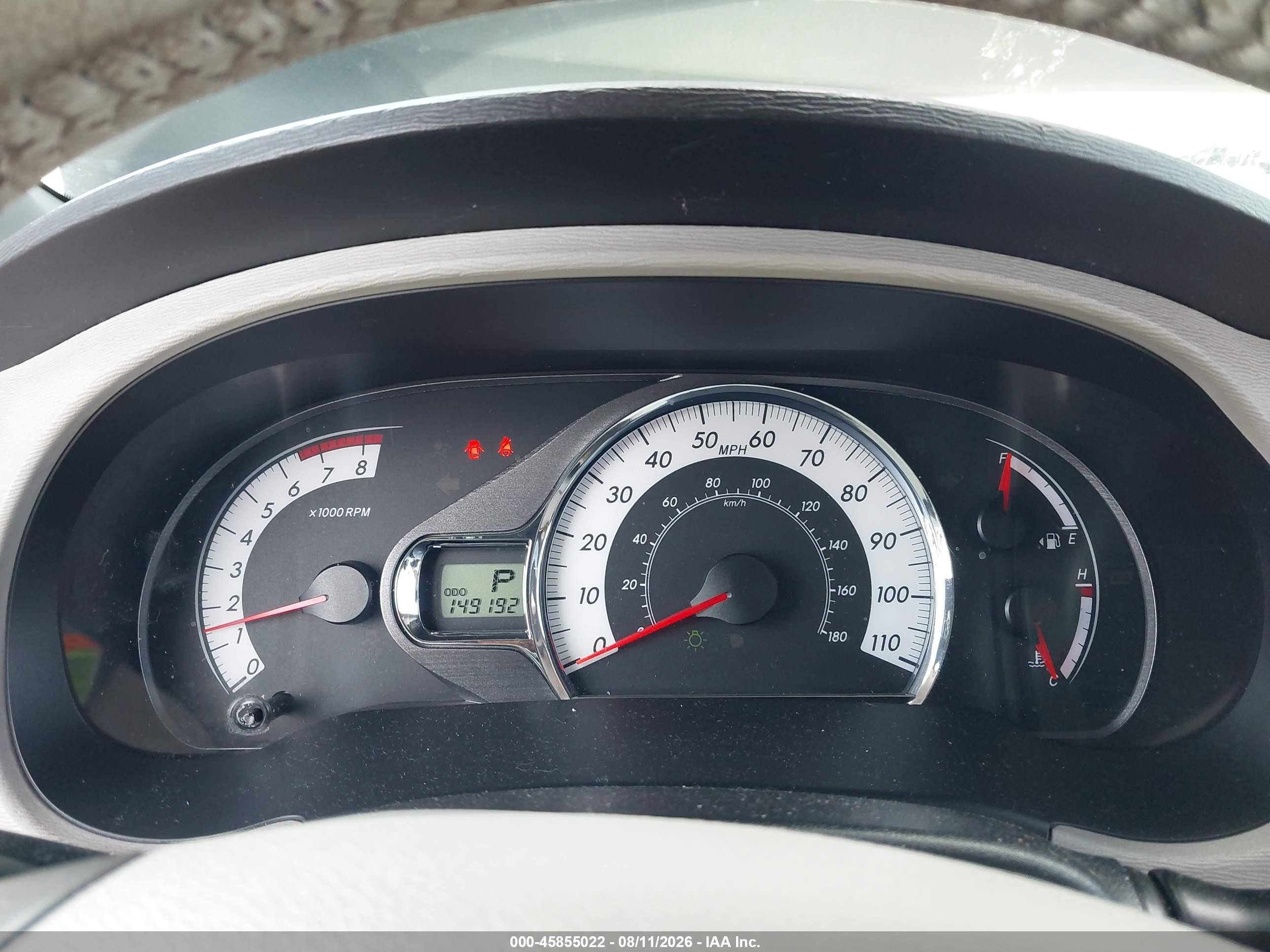 2011 Toyota Sienna Se Silver vin: 5TDXK3DCXBS040522