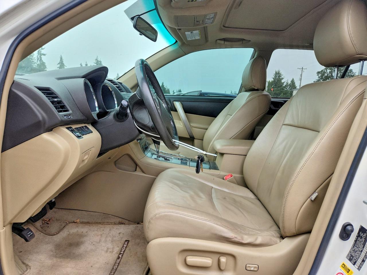 2010 Toyota Highlander Sport White vin: 5TDXK3EH4AS005676
