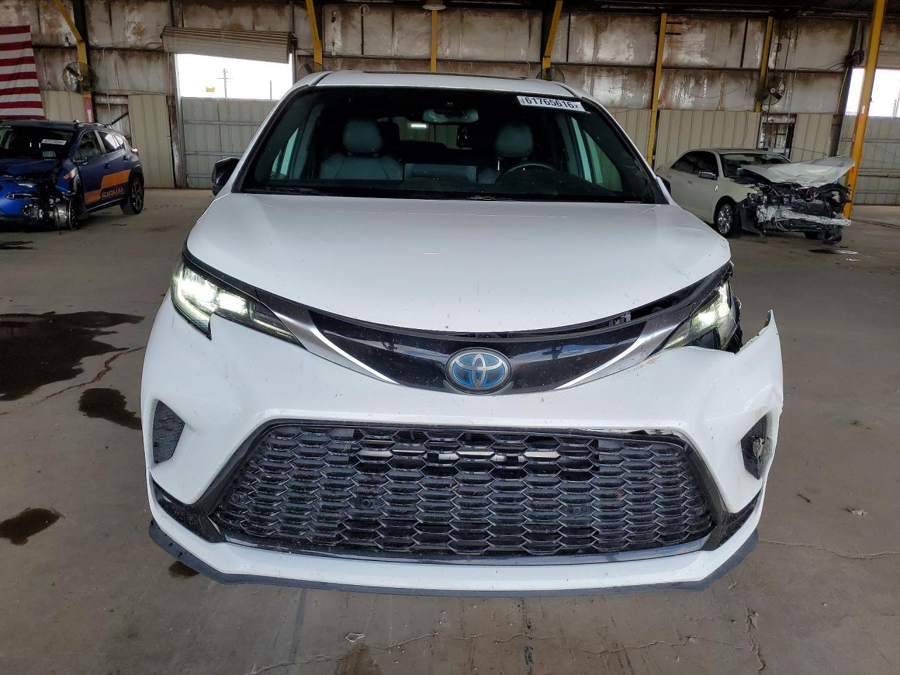 2022 Toyota Sienna Xse White vin: 5TDXRKEC0NS111333