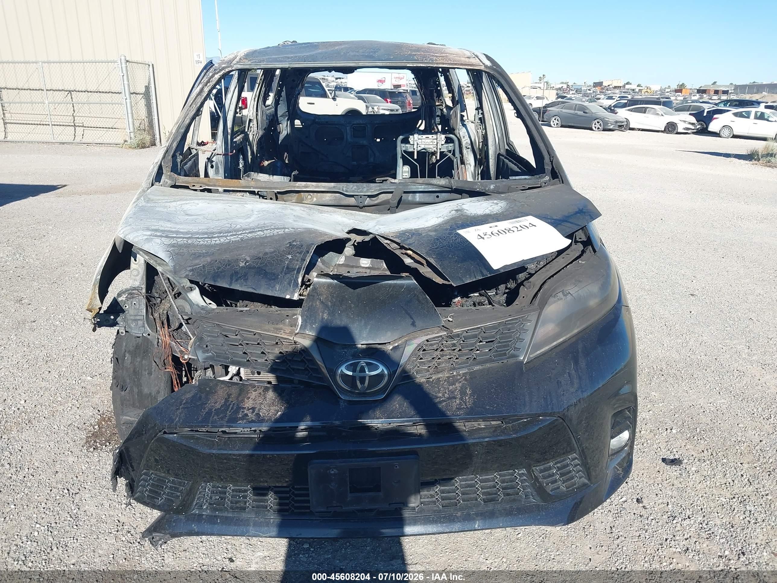 2020 Toyota Sienna Se Black vin: 5TDXZ3DC3LS056106