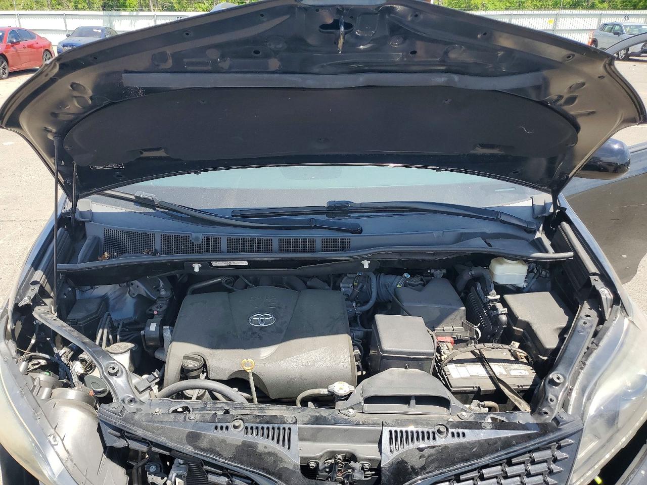 2020 Toyota Sienna Se 8-passenger Черный vin: 5TDXZ3DC6LS035413