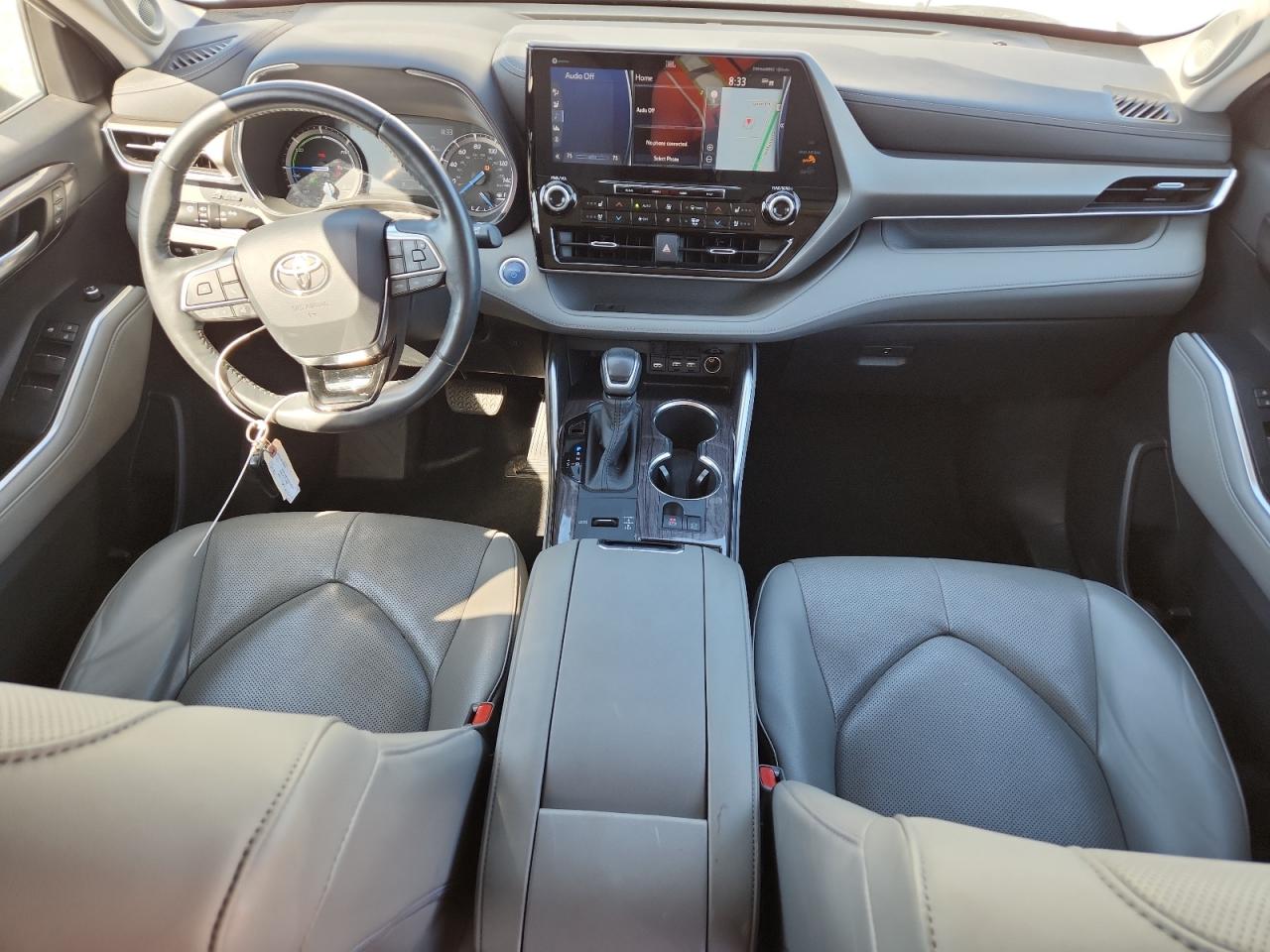 2020 Toyota Highlander Hybrid Limited White vin: 5TDYARAH5LS002689