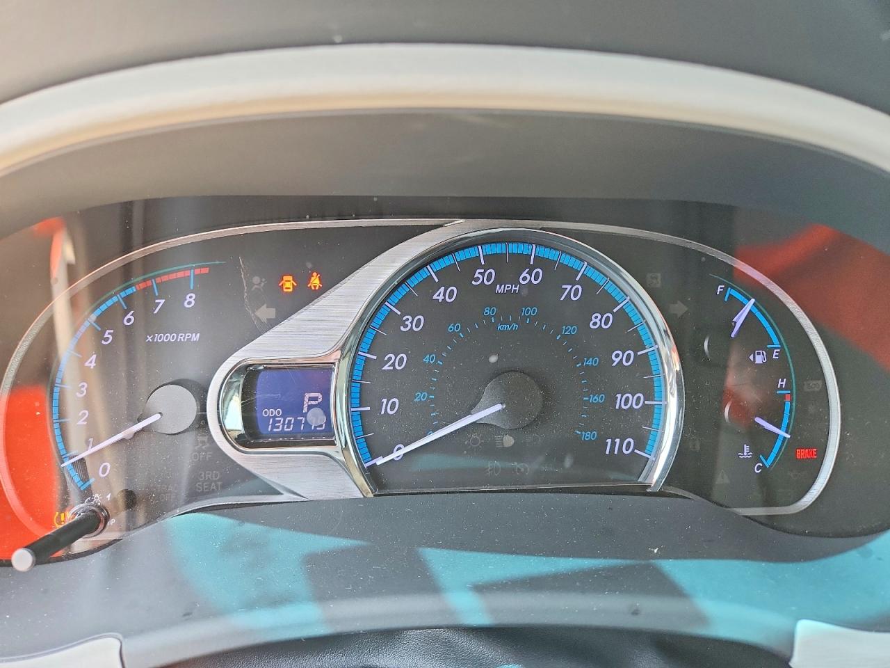 2011 Toyota Sienna Xle 8-passenger Blue vin: 5TDYK3DC0BS154162