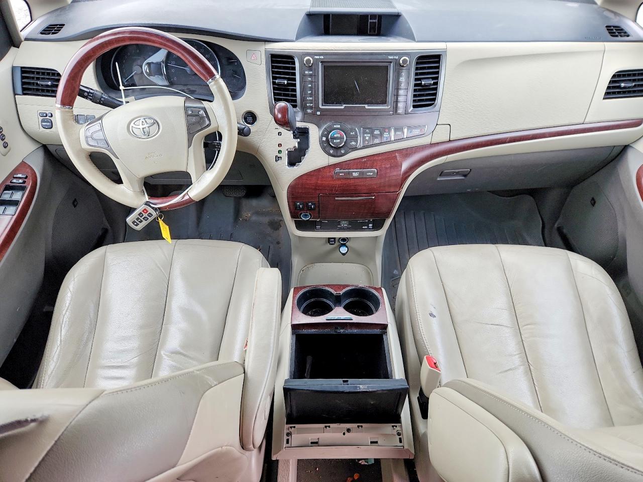 2012 Toyota Sienna Limited 7-passenger Burgundy vin: 5TDYK3DC0CS207962