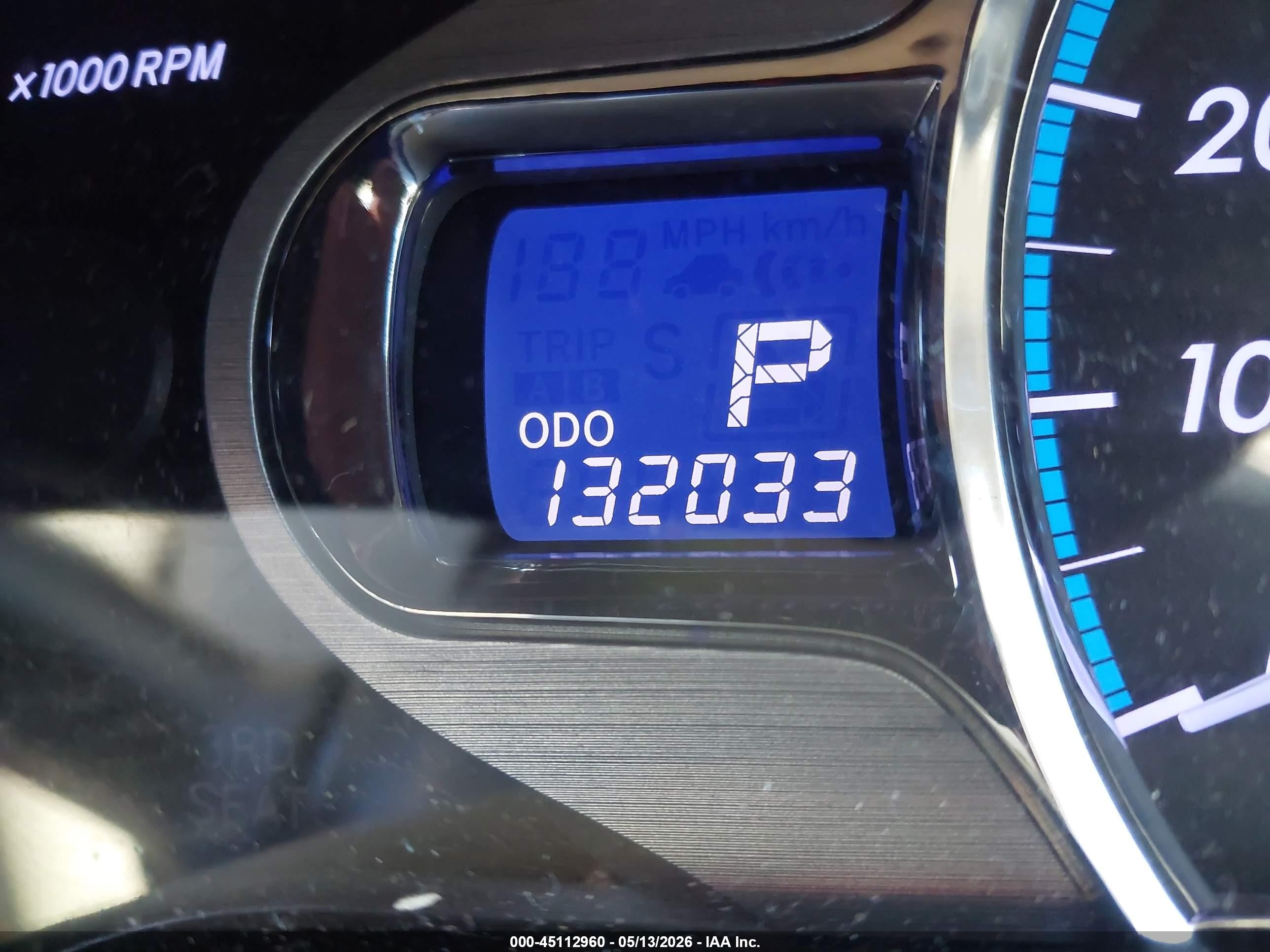 2012 Toyota Sienna Xle V6 8 Passenger White vin: 5TDYK3DC0CS225703