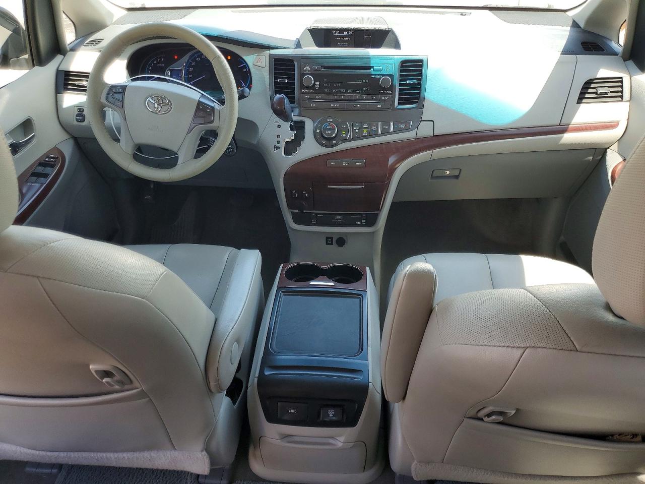 2012 Toyota Sienna Xle 8-passenger Charcoal vin: 5TDYK3DC0CS271029