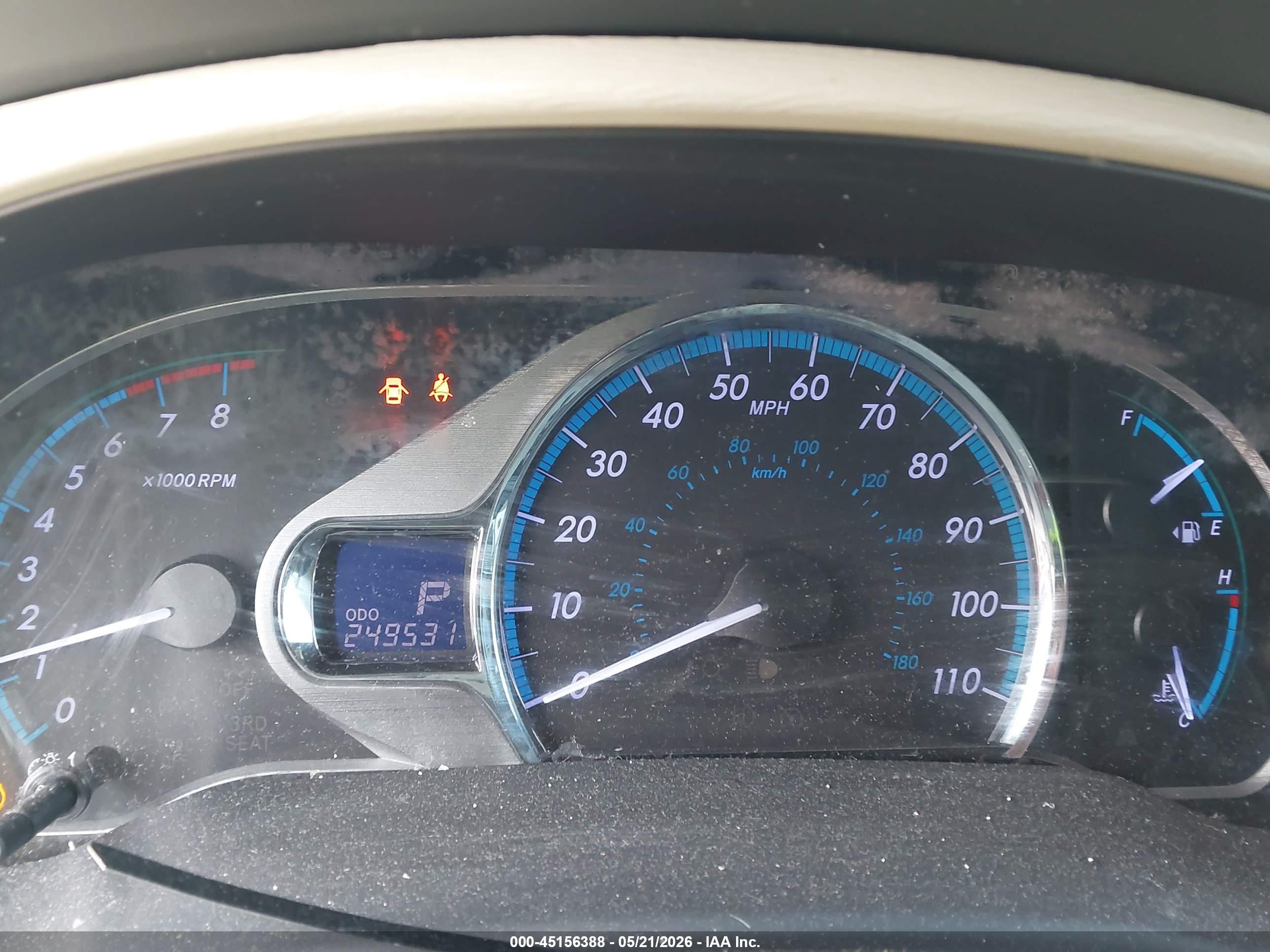 2013 Toyota Sienna Xle V6 8 Passenger Gray vin: 5TDYK3DC0DS329707