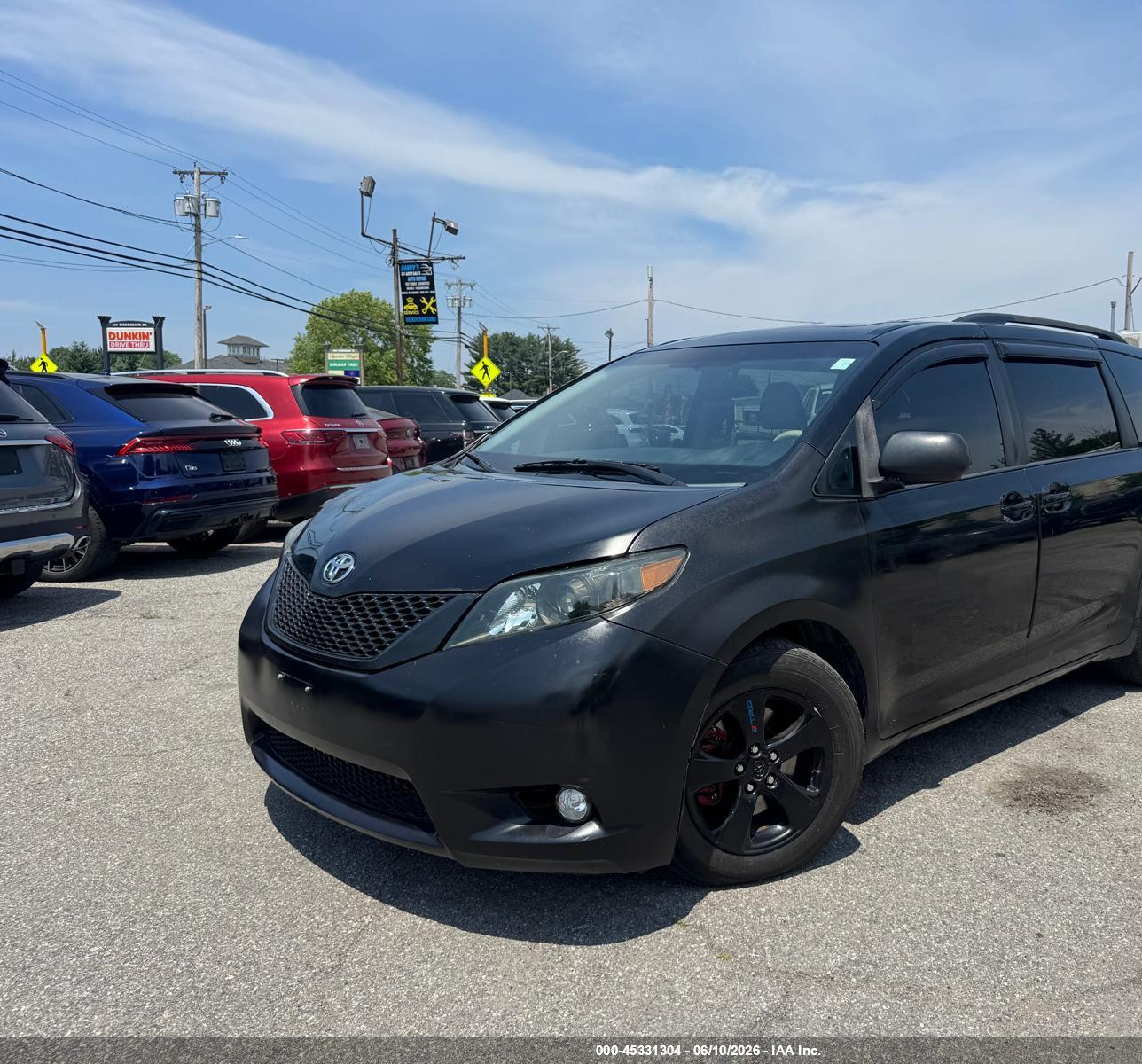 2014 Toyota Sienna Xle V6 8 Passenger Черный vin: 5TDYK3DC0ES443899