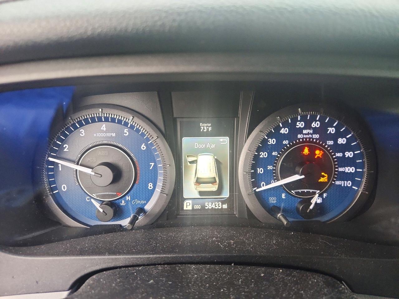 2015 Toyota Sienna Xle Premium 8-passenger Blue vin: 5TDYK3DC0FS549948