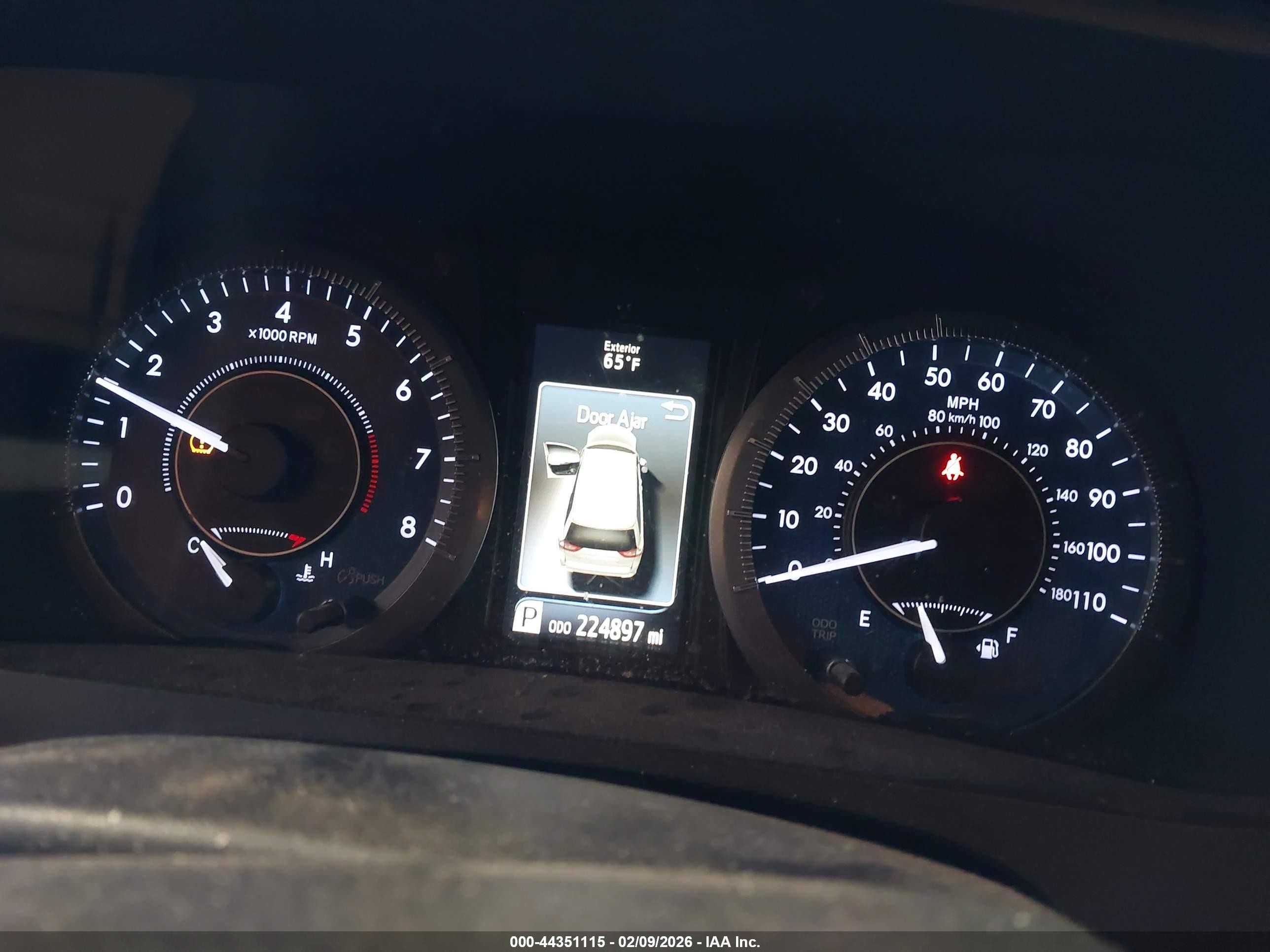 2015 Toyota Sienna Xle 8 Passenger Серый vin: 5TDYK3DC0FS620825