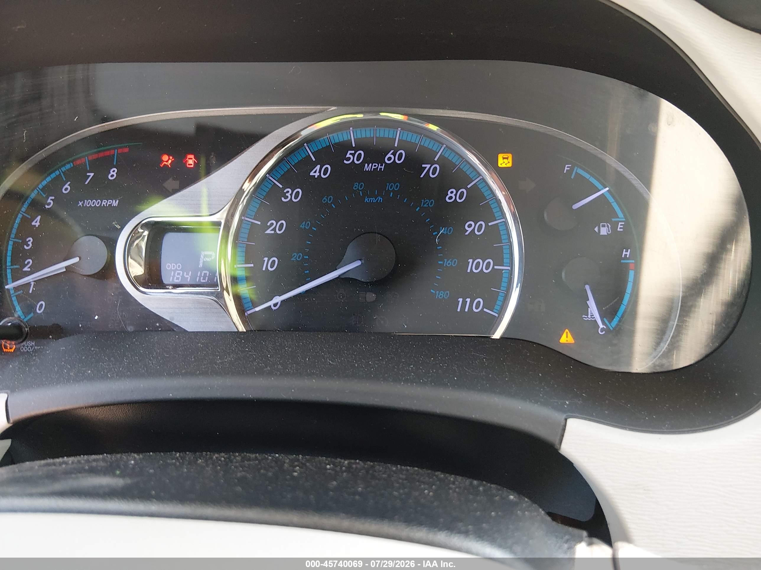2012 Toyota Sienna Xle V6 8 Passenger Gray vin: 5TDYK3DC1CS226584