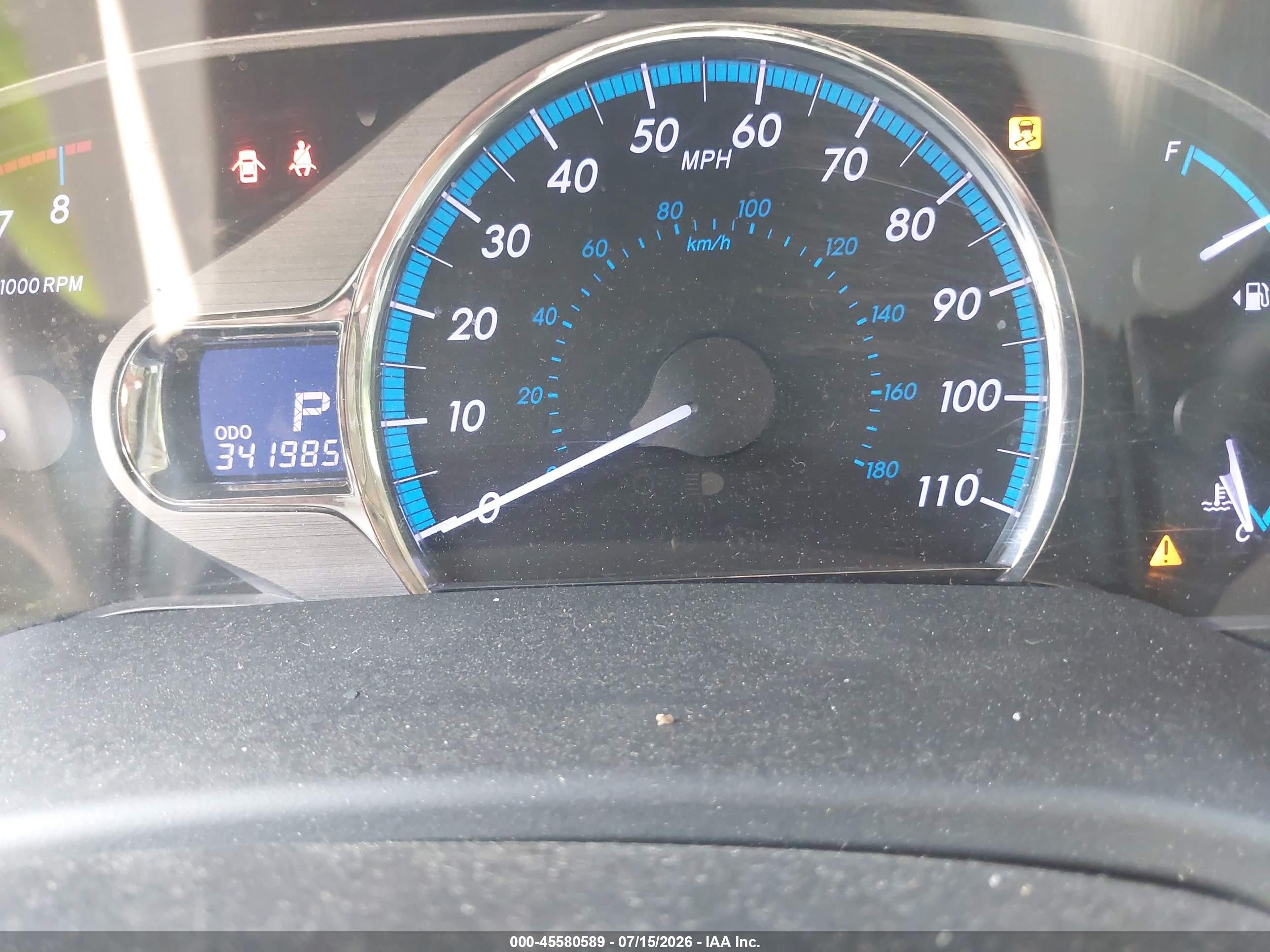 2012 Toyota Sienna Xle V6 8 Passenger Черный vin: 5TDYK3DC1CS248116