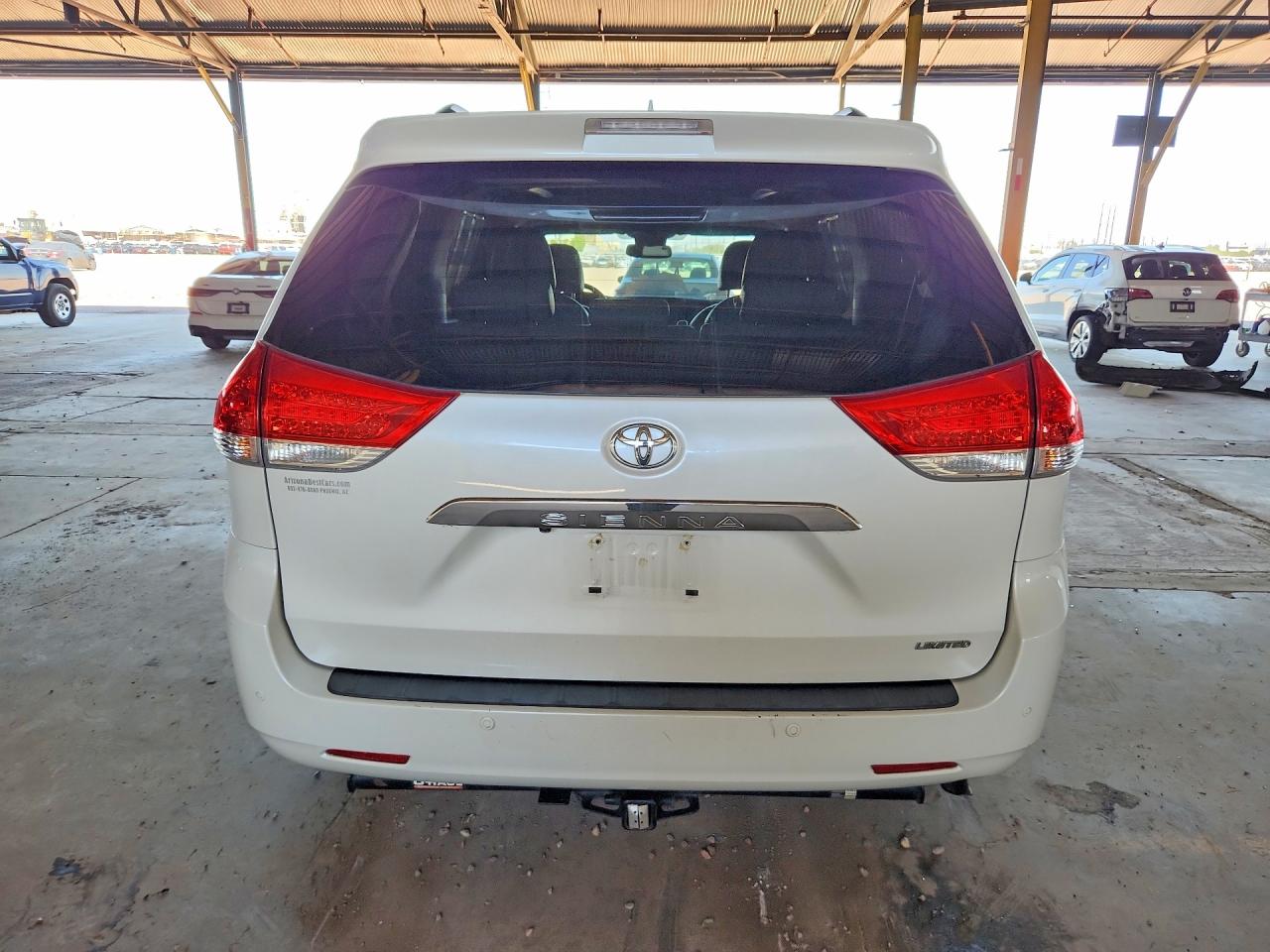 2014 Toyota Sienna Limited 7-passenger Белый vin: 5TDYK3DC1ES490682