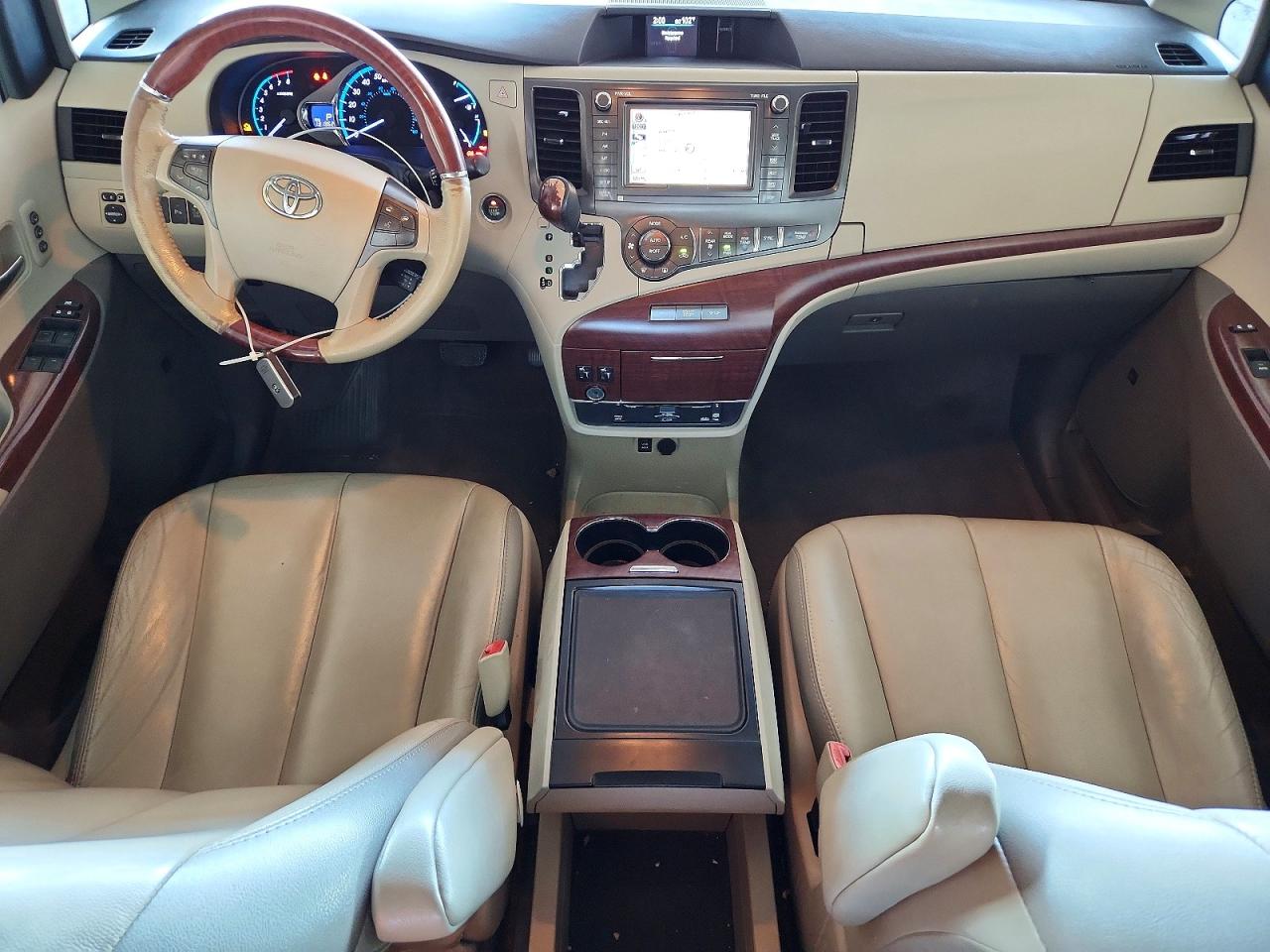 2014 Toyota Sienna Limited 7-passenger Белый vin: 5TDYK3DC1ES490682