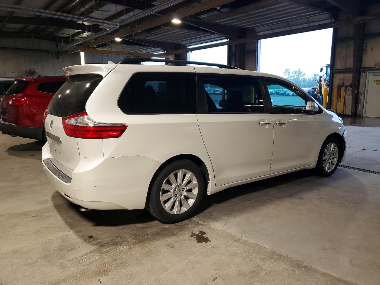 2015 Toyota Sienna Limited Premium 7-passenger Белый vin: 5TDYK3DC1FS587463
