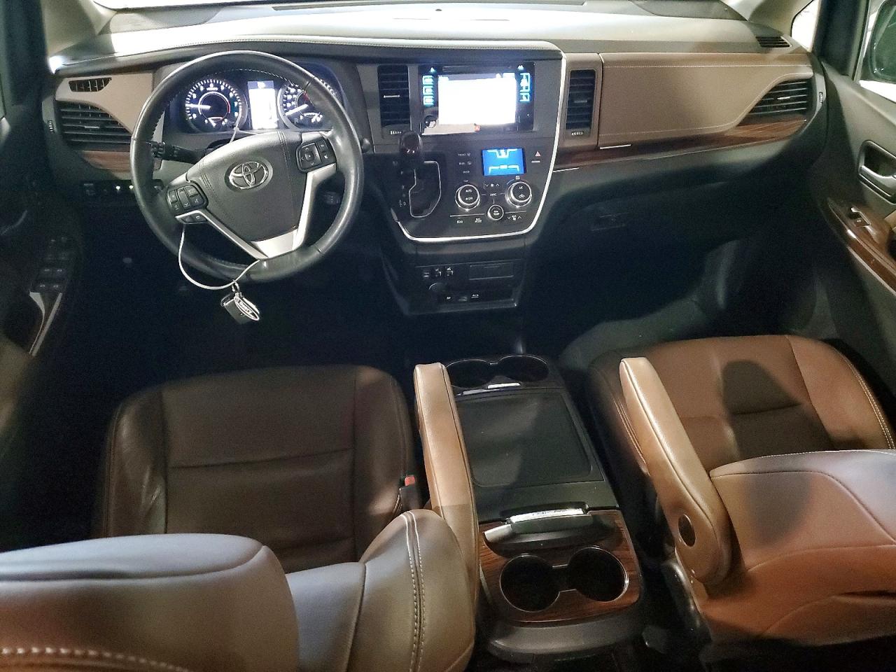 2015 Toyota Sienna Limited Premium 7-passenger Белый vin: 5TDYK3DC1FS587463