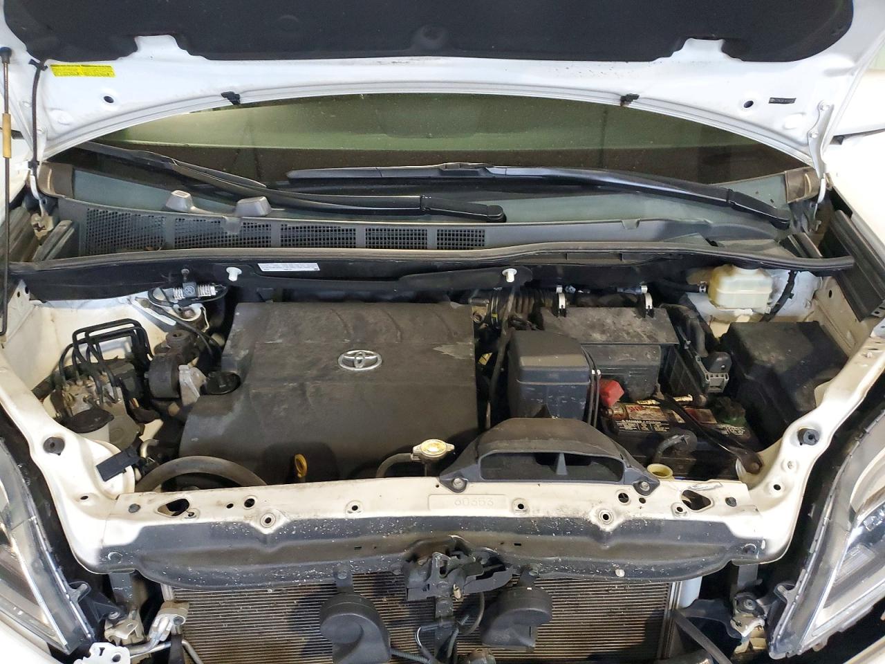 2015 Toyota Sienna Limited Premium 7-passenger Белый vin: 5TDYK3DC1FS587463