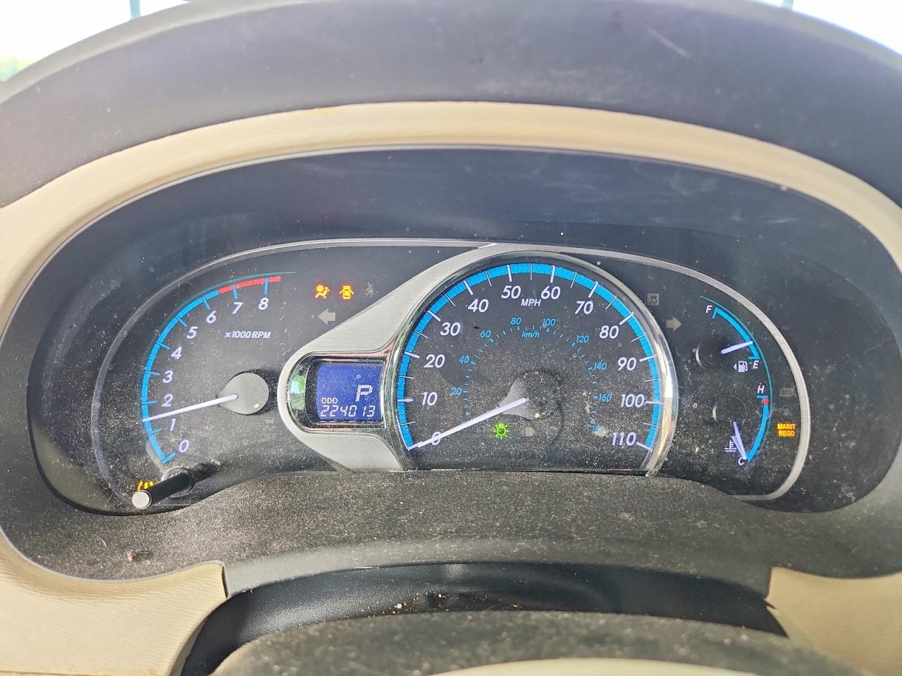 2011 Toyota Sienna Xle 8-passenger Black vin: 5TDYK3DC2BS085085