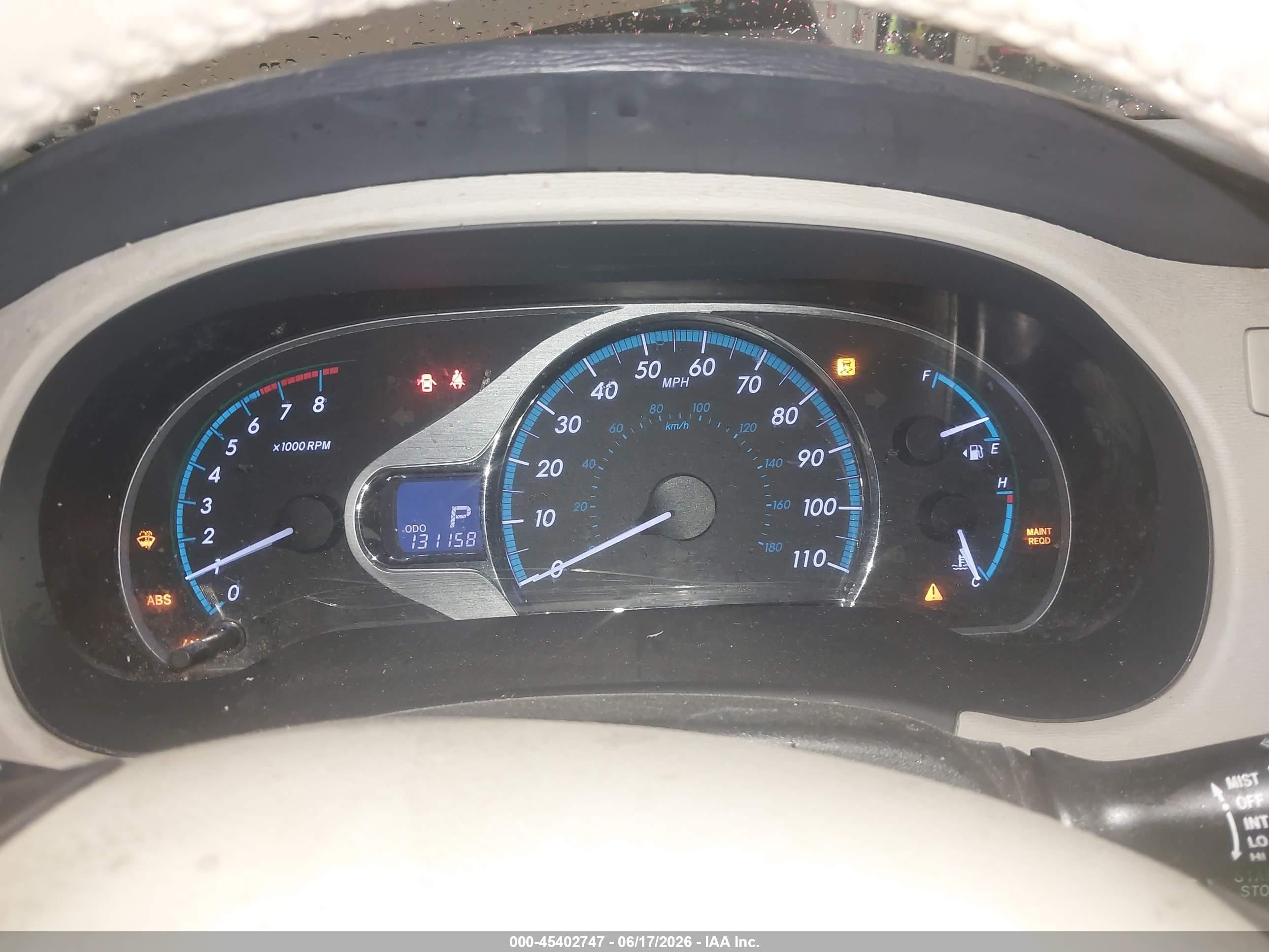 2012 Toyota Sienna Xle V6 8 Passenger Brown vin: 5TDYK3DC2CS245385