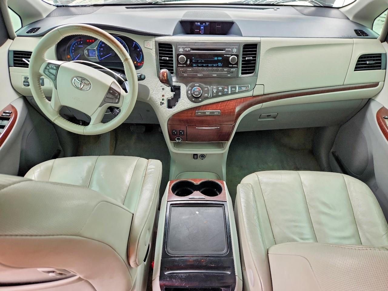 2012 Toyota Sienna Xle 8-passenger Gray vin: 5TDYK3DC2CS268438