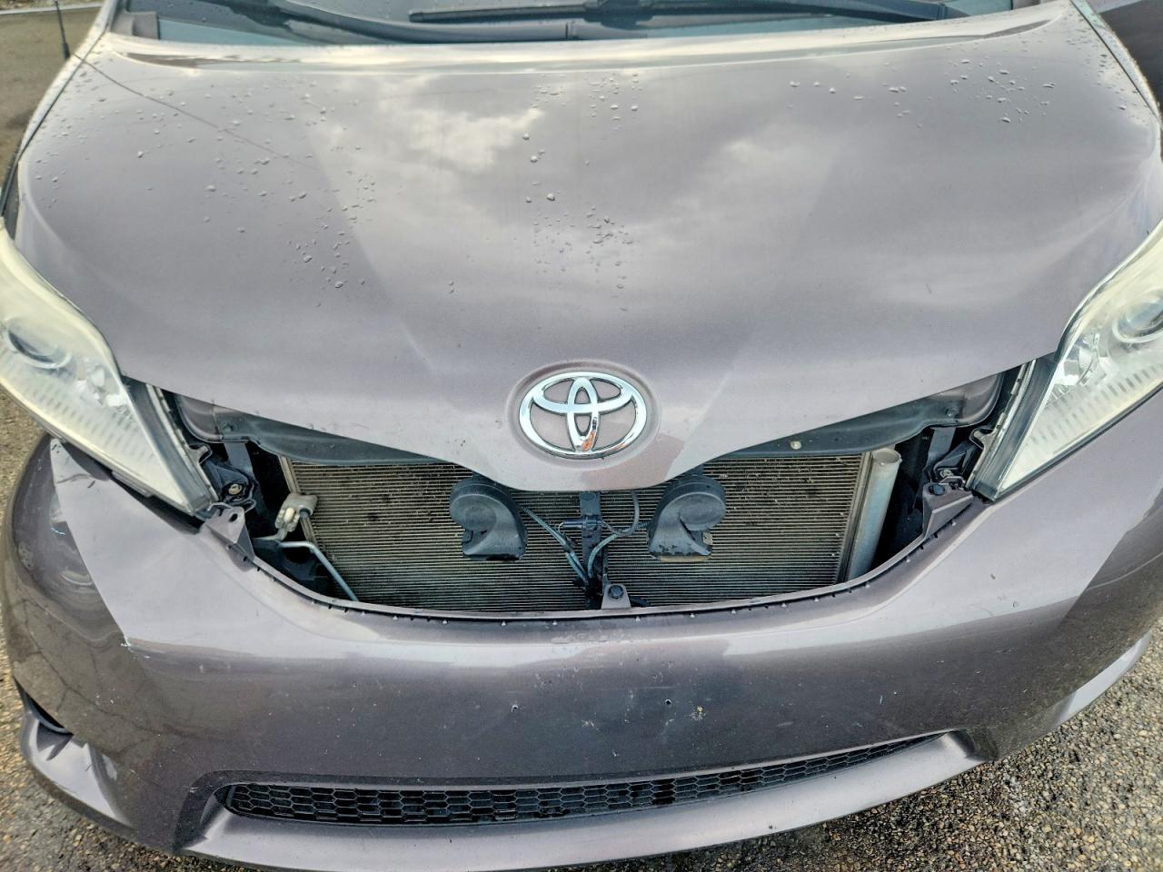 2013 Toyota Sienna Xle 8-passenger Серый vin: 5TDYK3DC2DS321592
