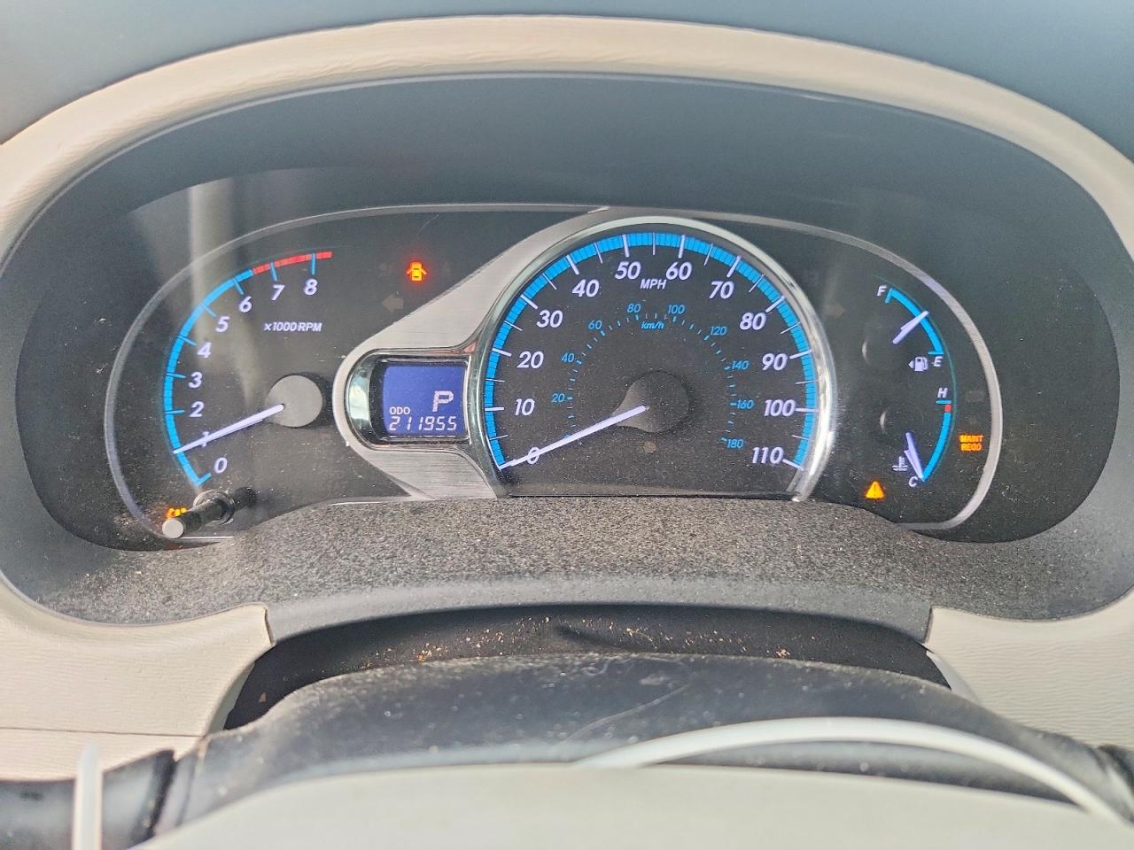 2013 Toyota Sienna Xle 8-passenger Серый vin: 5TDYK3DC2DS321592