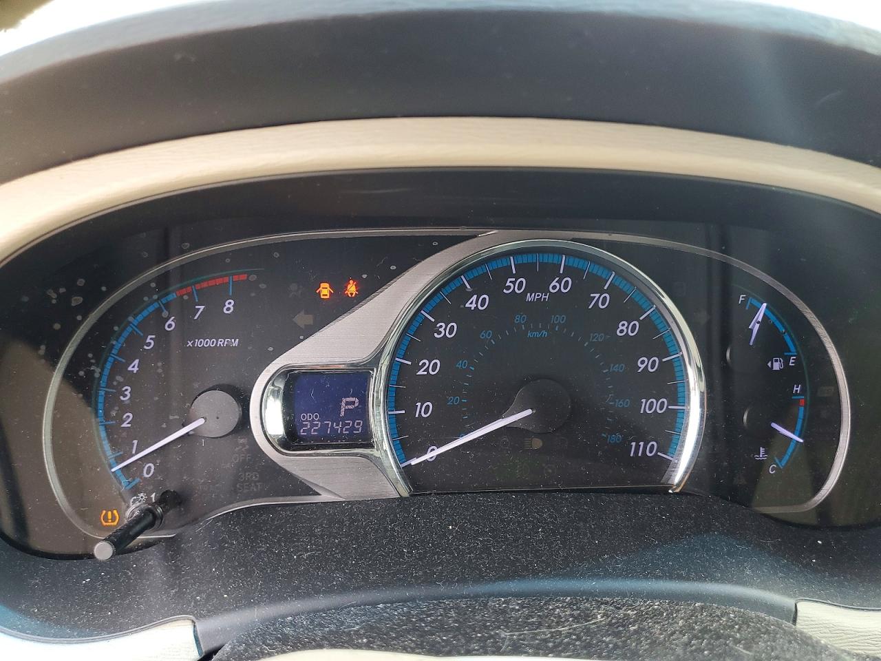 2013 Toyota Sienna Xle 8-passenger Blue vin: 5TDYK3DC2DS394137