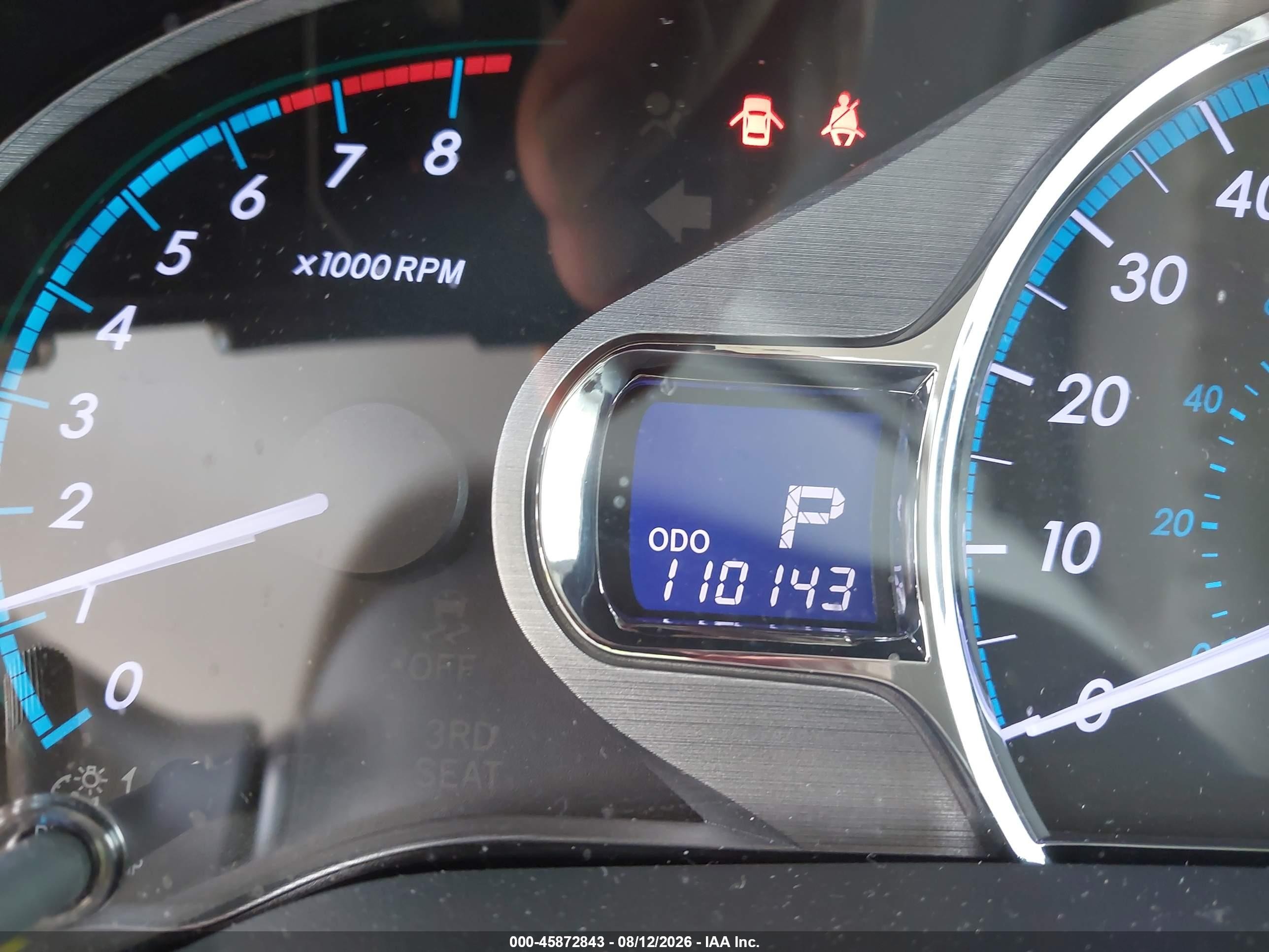 2014 Toyota Sienna Xle V6 8 Passenger Gray vin: 5TDYK3DC2ES438090