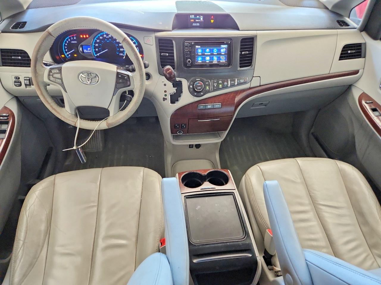 2014 Toyota Sienna Xle 8-passenger Gray vin: 5TDYK3DC2ES497348