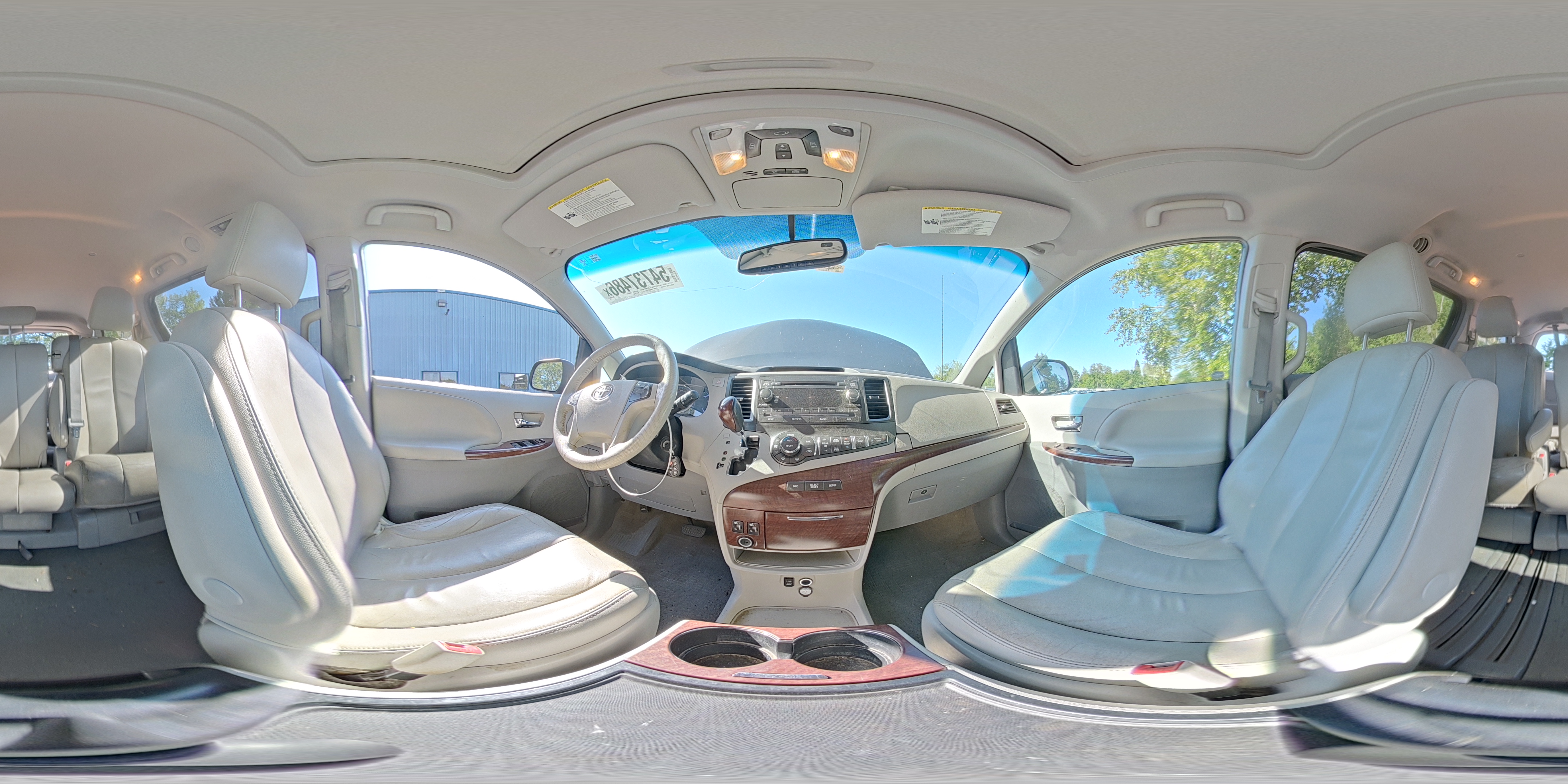 2012 Toyota Sienna Xle 8-passenger Gray vin: 5TDYK3DC3CS275687