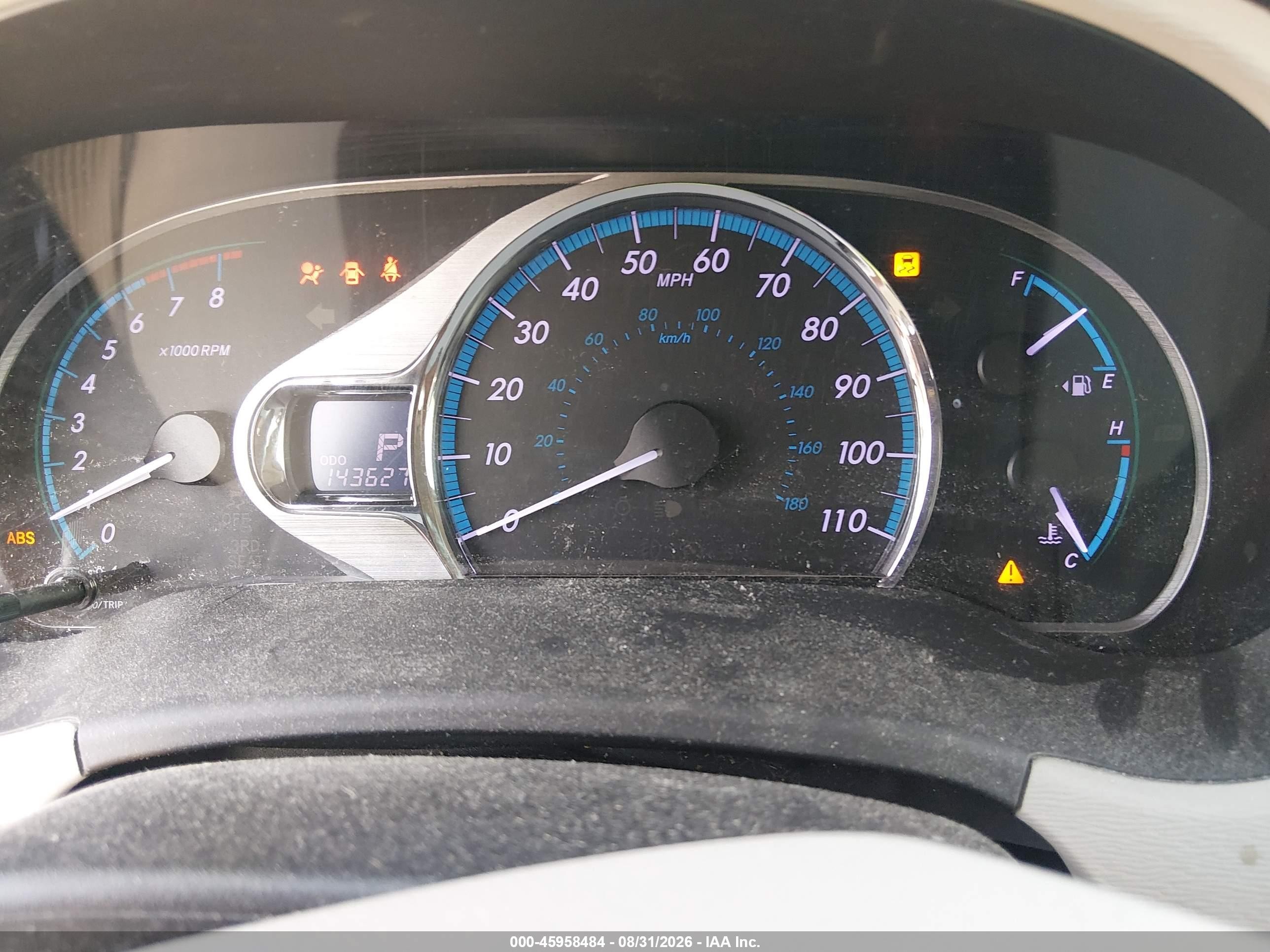 2013 Toyota Sienna Xle V6 8 Passenger Teal vin: 5TDYK3DC3DS300783