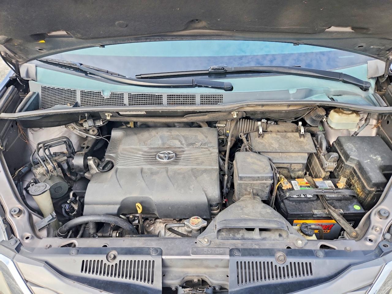 2014 Toyota Sienna Серый vin: 5TDYK3DC3ES433660