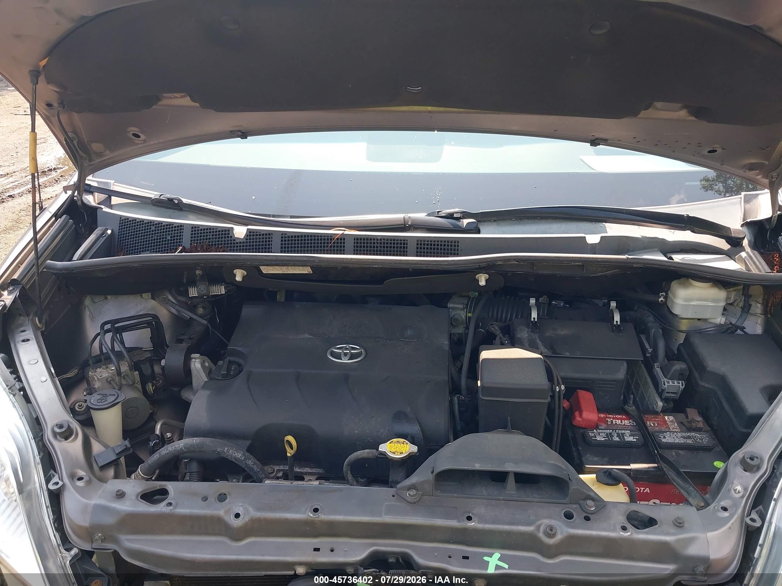 2014 Toyota Sienna Xle V6 8 Passenger Серый vin: 5TDYK3DC3ES433884