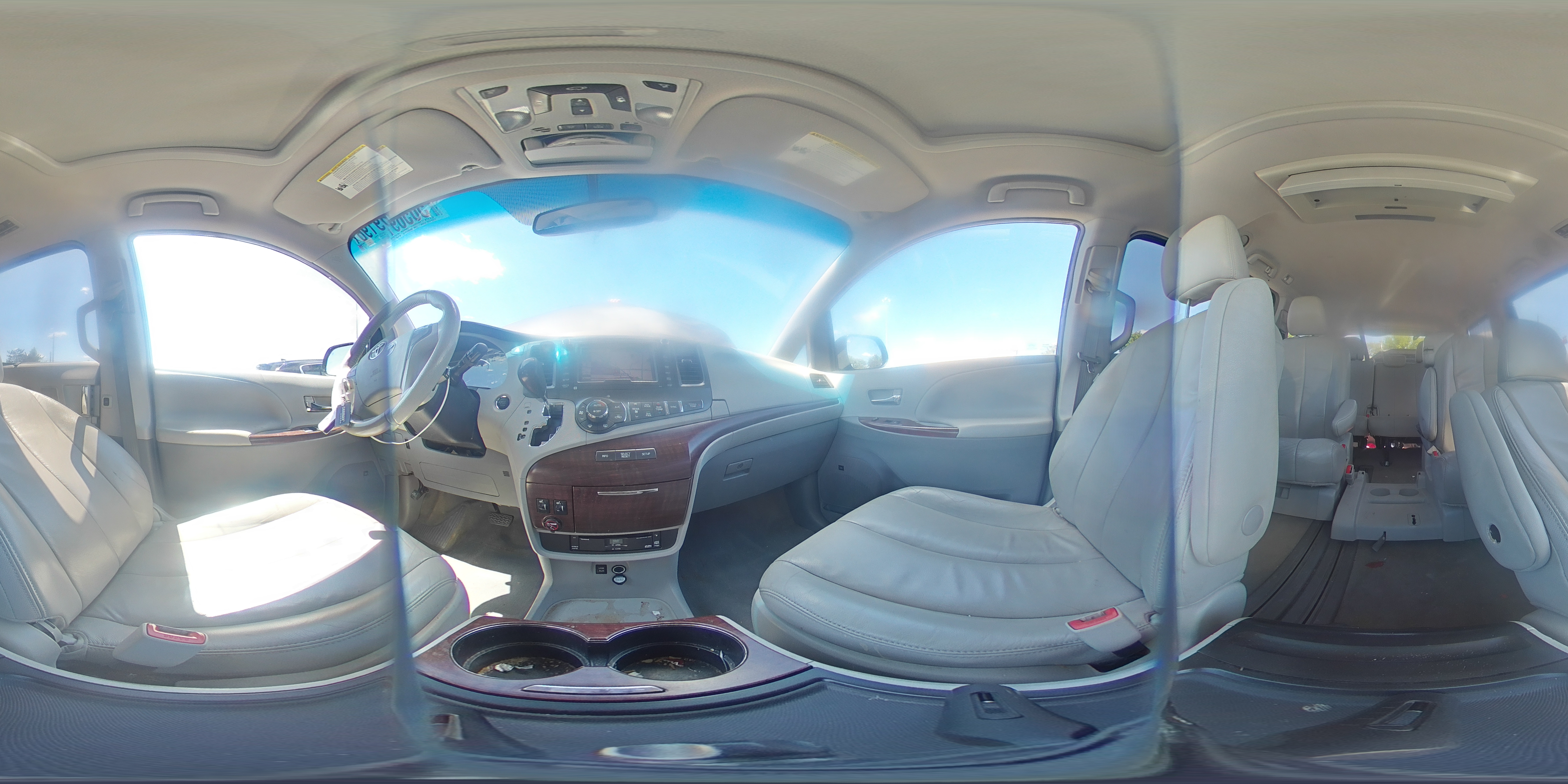 2014 Toyota Sienna Xle 8-passenger Gray vin: 5TDYK3DC3ES521589