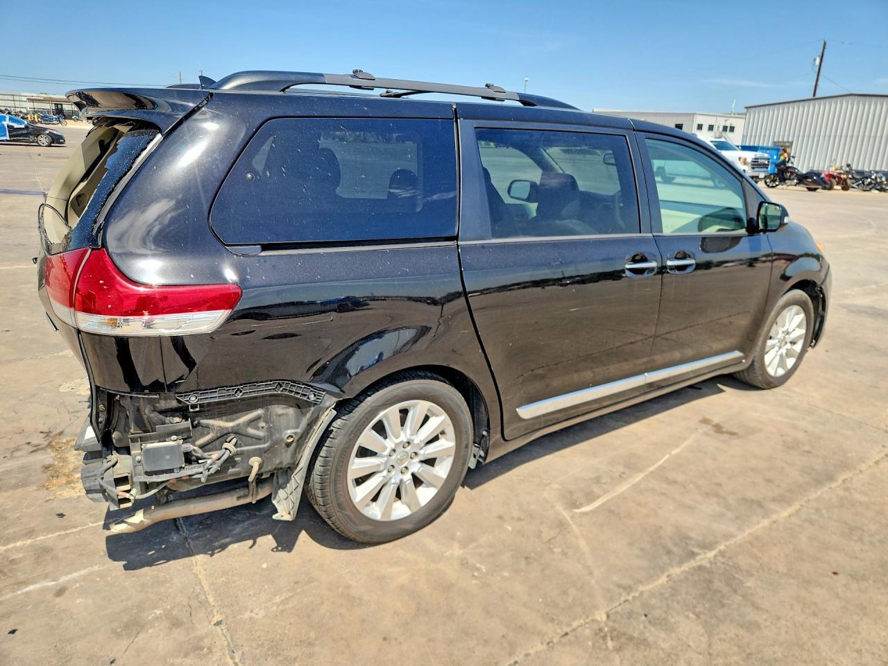 2014 Toyota Sienna Limited 7-passenger Black vin: 5TDYK3DC3ES526243