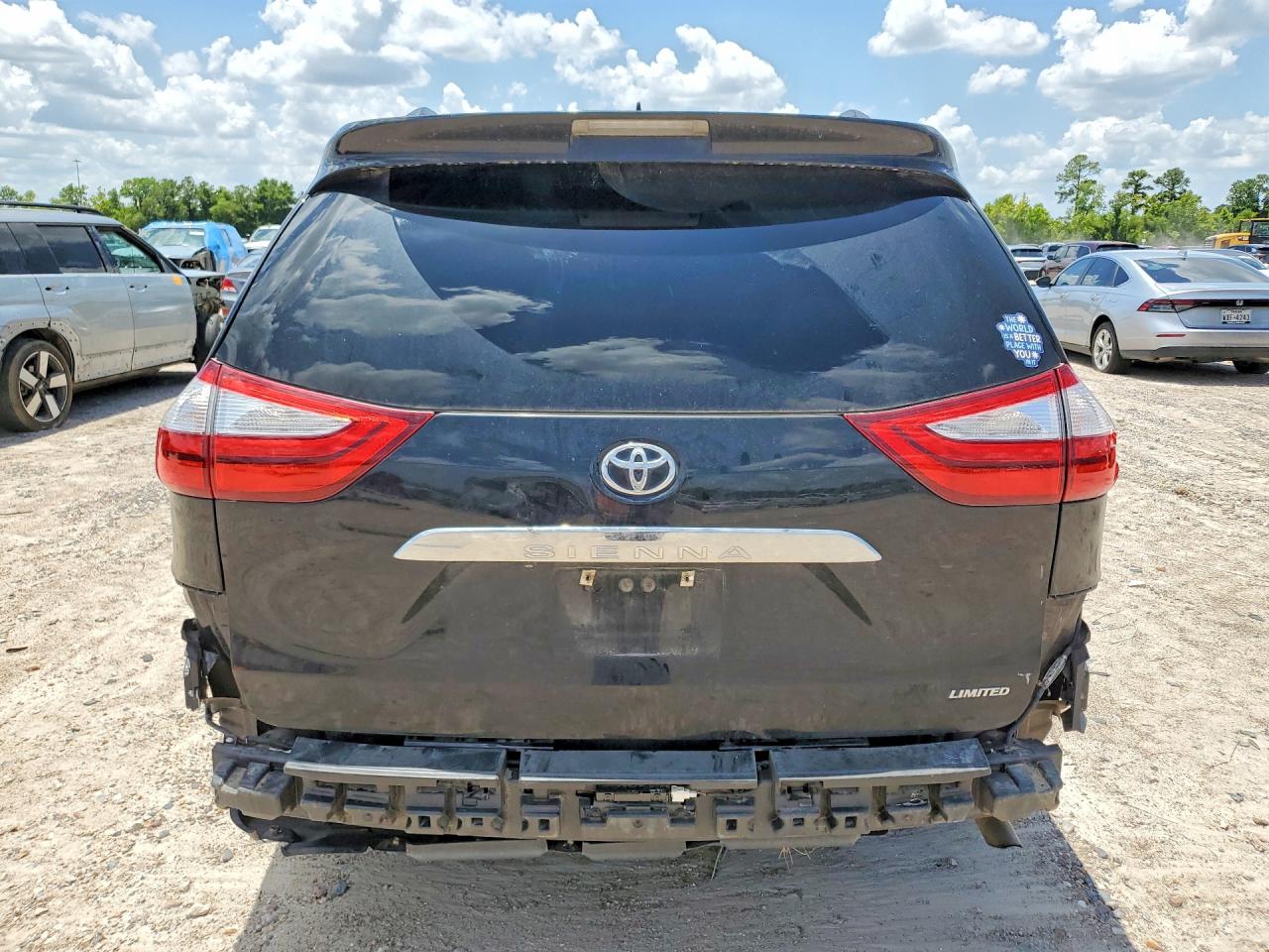 2015 Toyota Sienna Limited Premium 7-passenger Black vin: 5TDYK3DC3FS534764