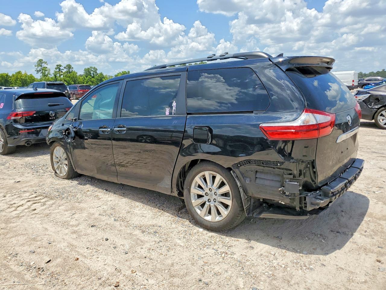 2015 Toyota Sienna Limited Premium 7-passenger Black vin: 5TDYK3DC3FS534764