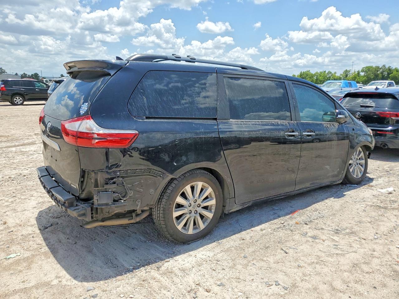 2015 Toyota Sienna Limited Premium 7-passenger Black vin: 5TDYK3DC3FS534764