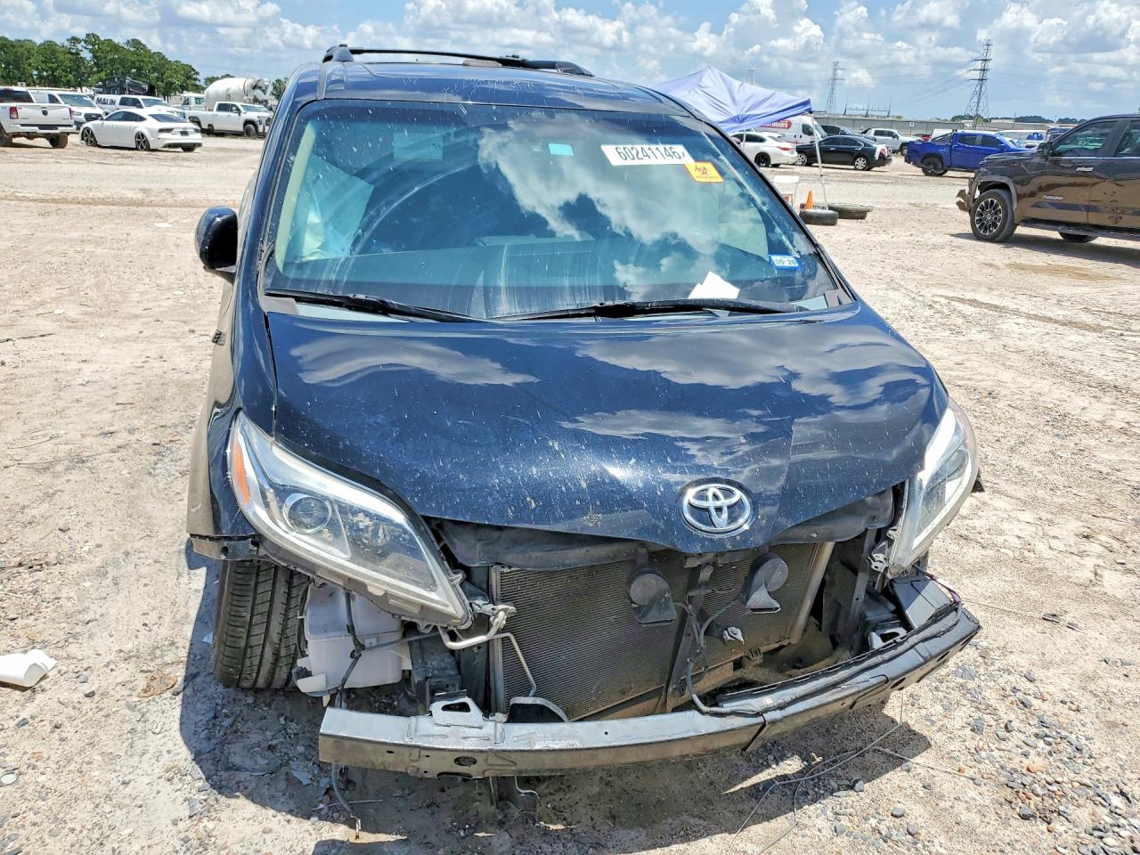 2015 Toyota Sienna Limited Premium 7-passenger Black vin: 5TDYK3DC3FS534764