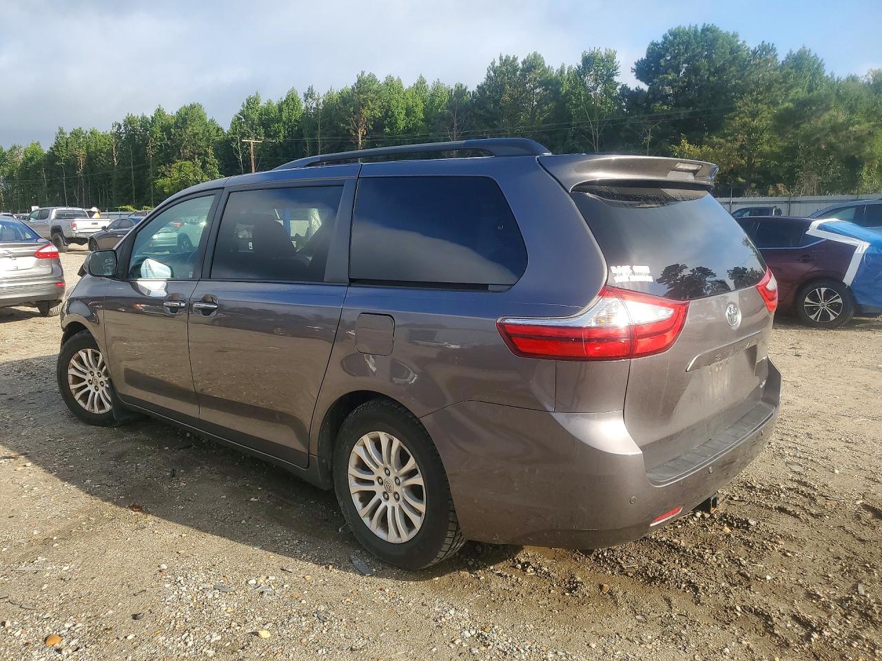 2015 Toyota Sienna Ce Угольный vin: 5TDYK3DC3FS572091