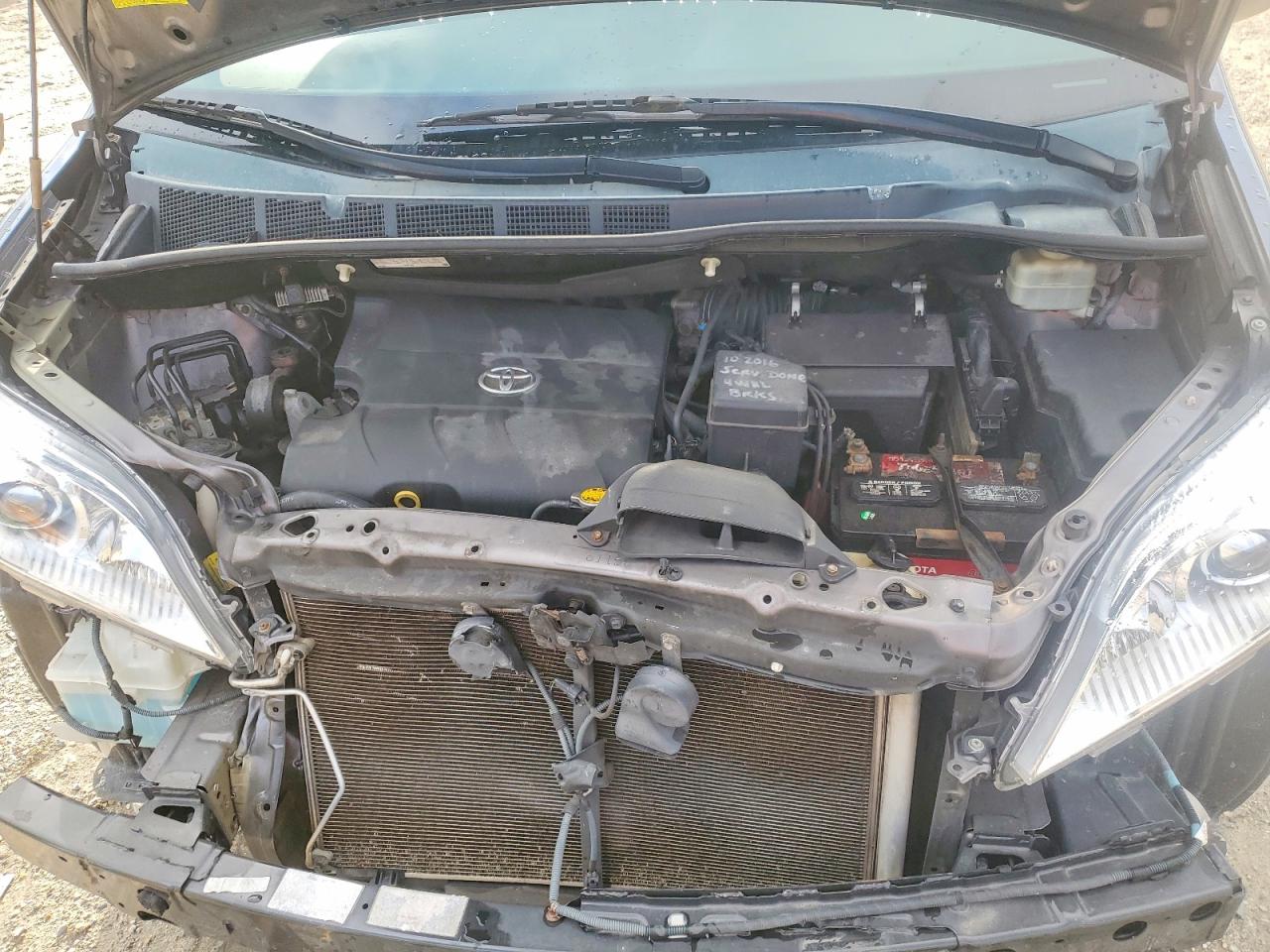 2015 Toyota Sienna Ce Угольный vin: 5TDYK3DC3FS572091