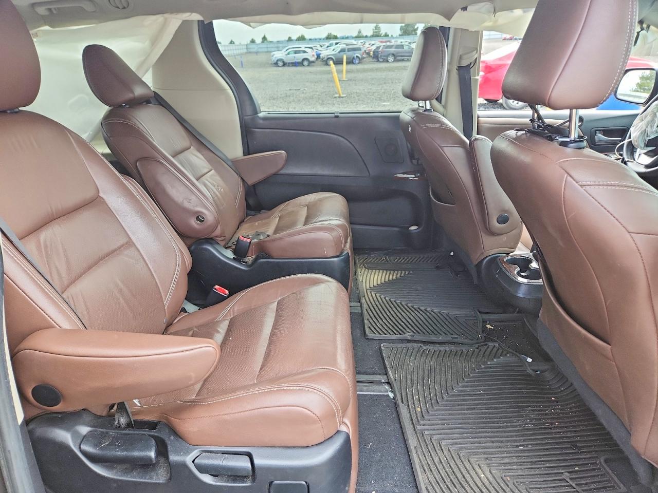 2015 Toyota Sienna Limited Premium 7-passenger Charcoal vin: 5TDYK3DC3FS617417