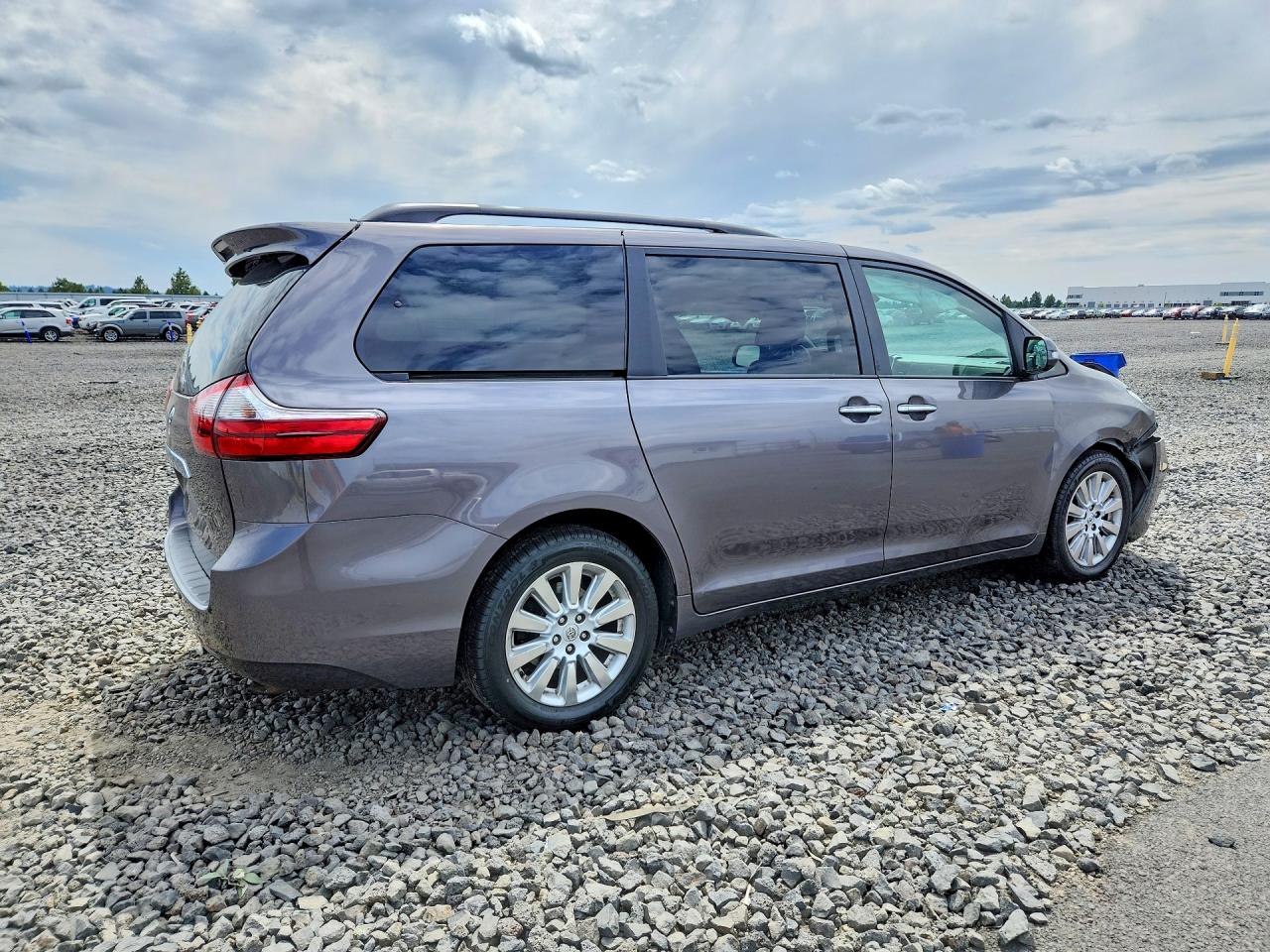 2015 Toyota Sienna Limited Premium 7-passenger Charcoal vin: 5TDYK3DC3FS617417