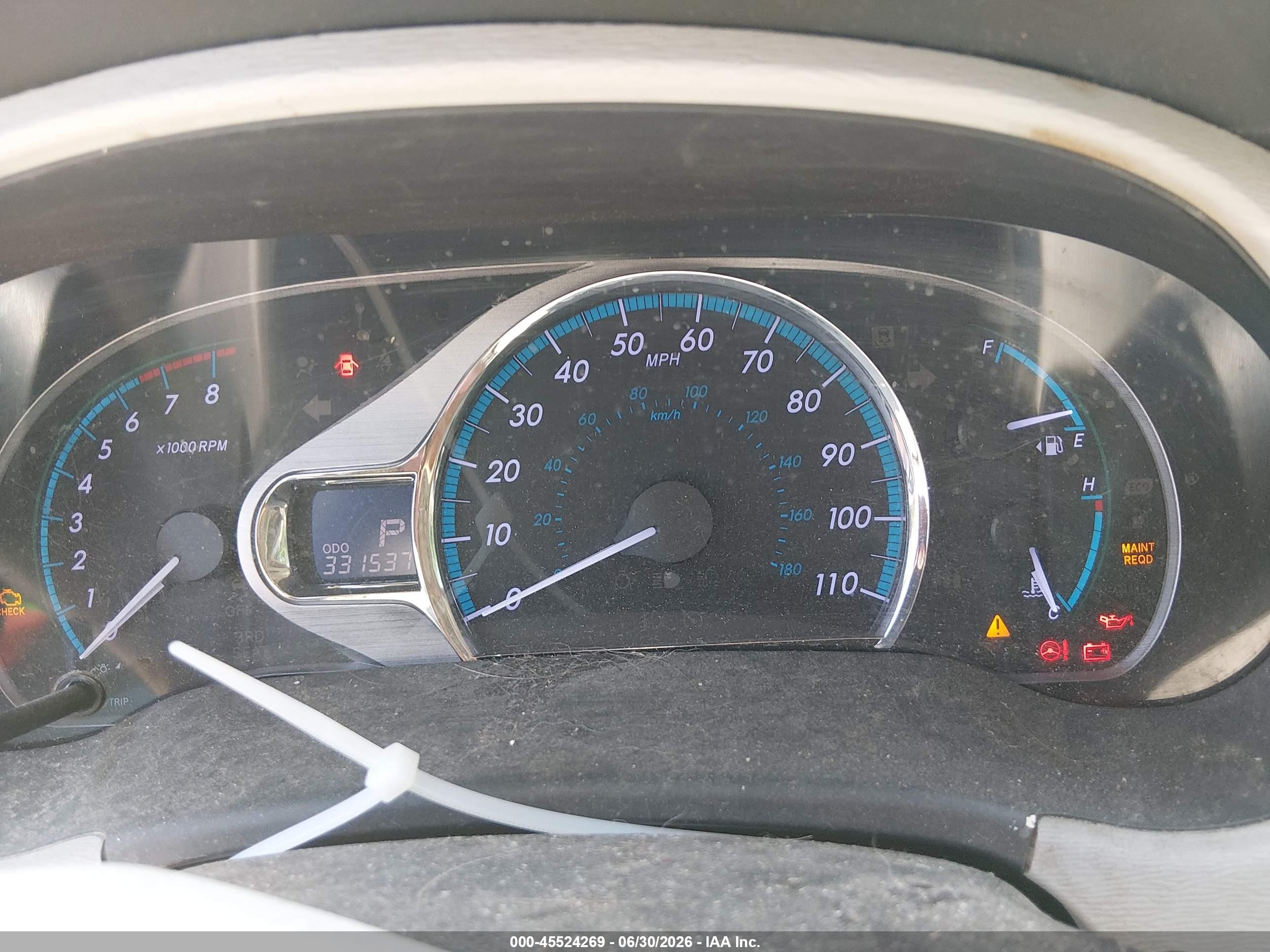 2011 Toyota Sienna Xle V6 Gray vin: 5TDYK3DC4BS055358