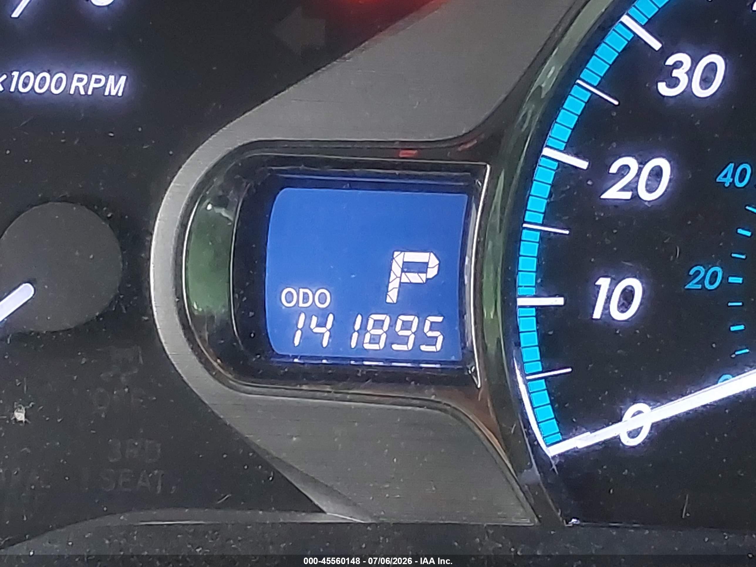 2011 Toyota Sienna Xle V6 Green vin: 5TDYK3DC4BS058275
