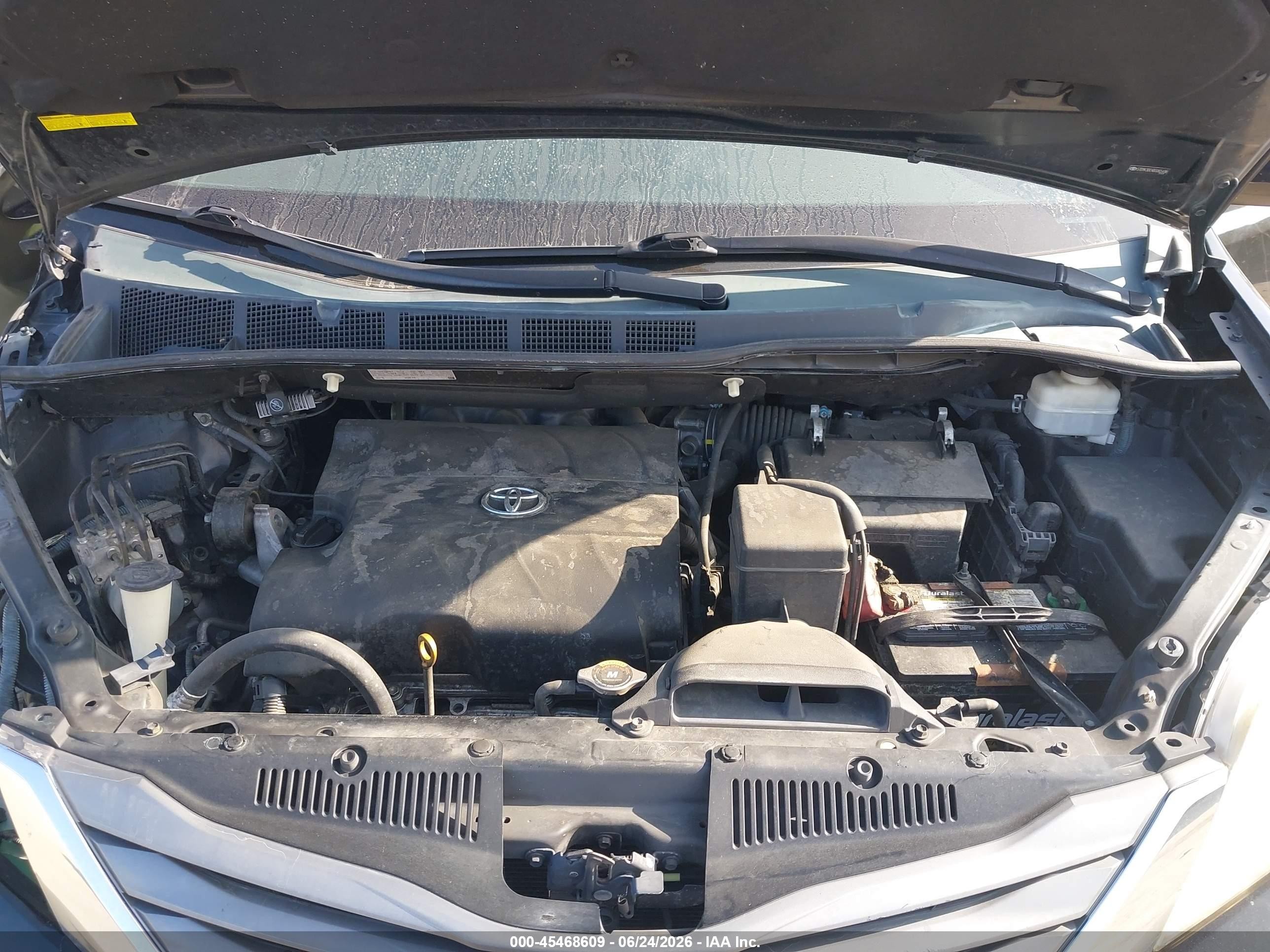 2011 Toyota Sienna Xle V6 Черный vin: 5TDYK3DC4BS065498