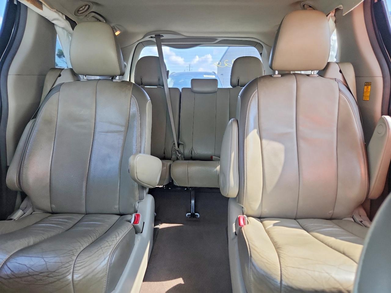 2014 Toyota Sienna Limited 7-passenger White vin: 5TDYK3DC4ES428872