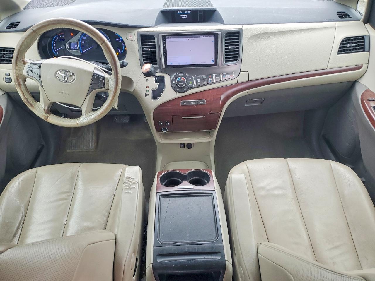 2014 Toyota Sienna Xle 8-passenger White vin: 5TDYK3DC4ES503182