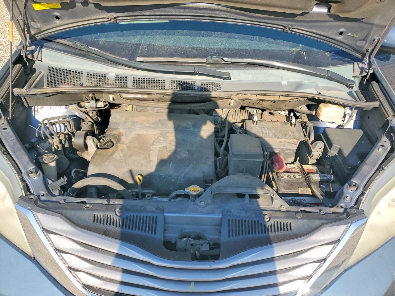 2015 Toyota Sienna Xle 8-passenger Blue vin: 5TDYK3DC4FS532585